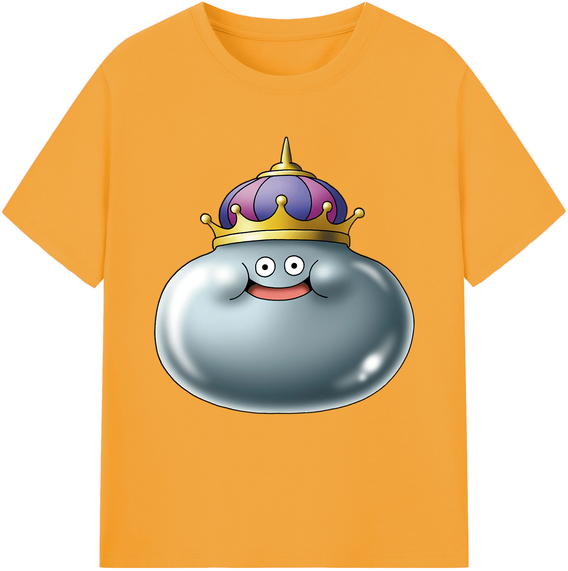 （画像用） ドラゴンクエスト Doragon Kuesuto Dragon Quest 綿100％半袖Tシャツ（フロントプリント）