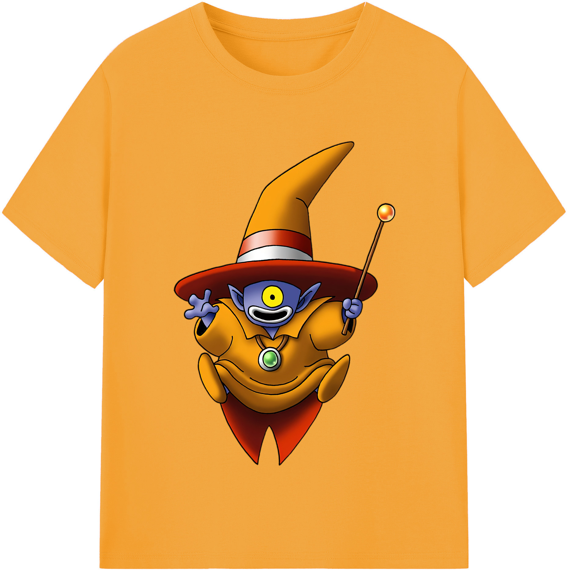 （画像用） ドラゴンクエスト Doragon Kuesuto Dragon Quest 綿100％半袖Tシャツ（フロントプリント）