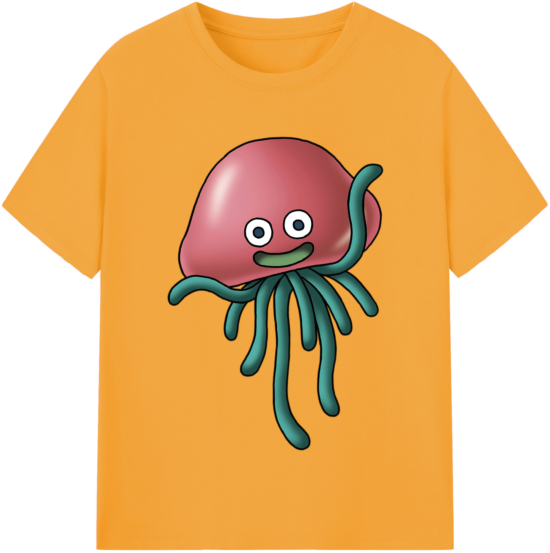 （画像用） ドラゴンクエスト Doragon Kuesuto Dragon Quest 綿100％半袖Tシャツ（フロントプリント）