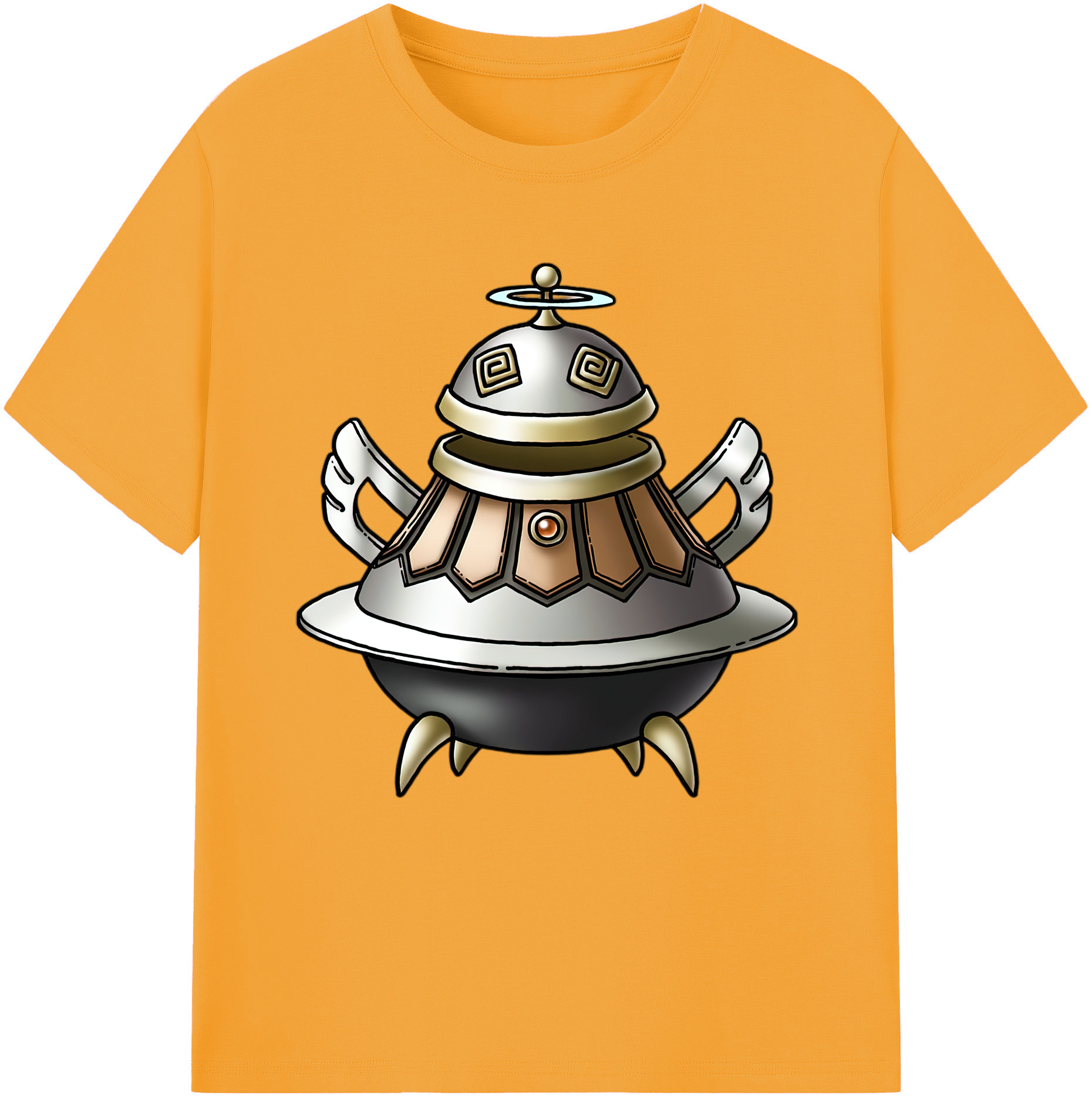 （画像用） ドラゴンクエスト Doragon Kuesuto Dragon Quest 綿100％半袖Tシャツ（フロントプリント）