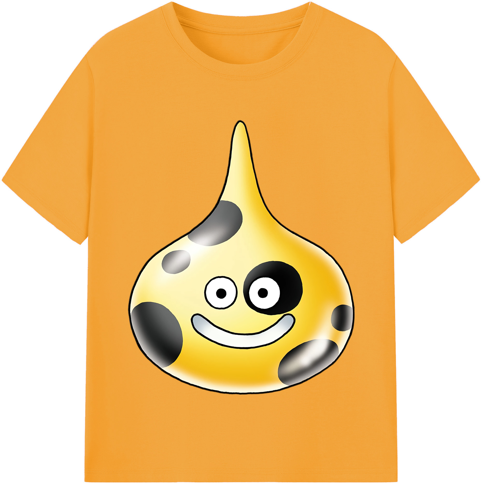 （画像用） ドラゴンクエスト Doragon Kuesuto Dragon Quest 綿100％半袖Tシャツ（フロントプリント）