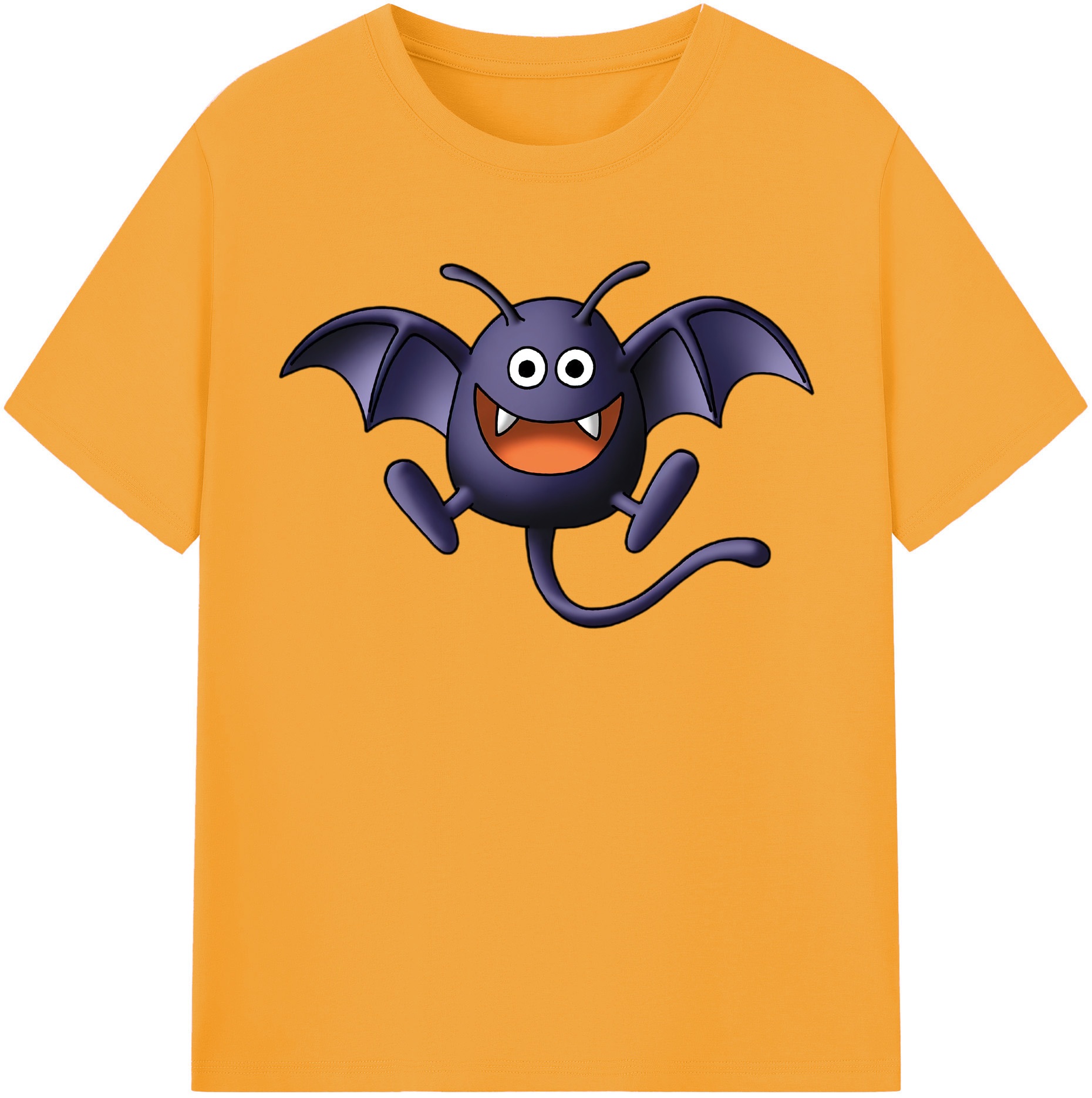 （画像用） ドラゴンクエスト Doragon Kuesuto Dragon Quest 綿100％半袖Tシャツ（フロントプリント）