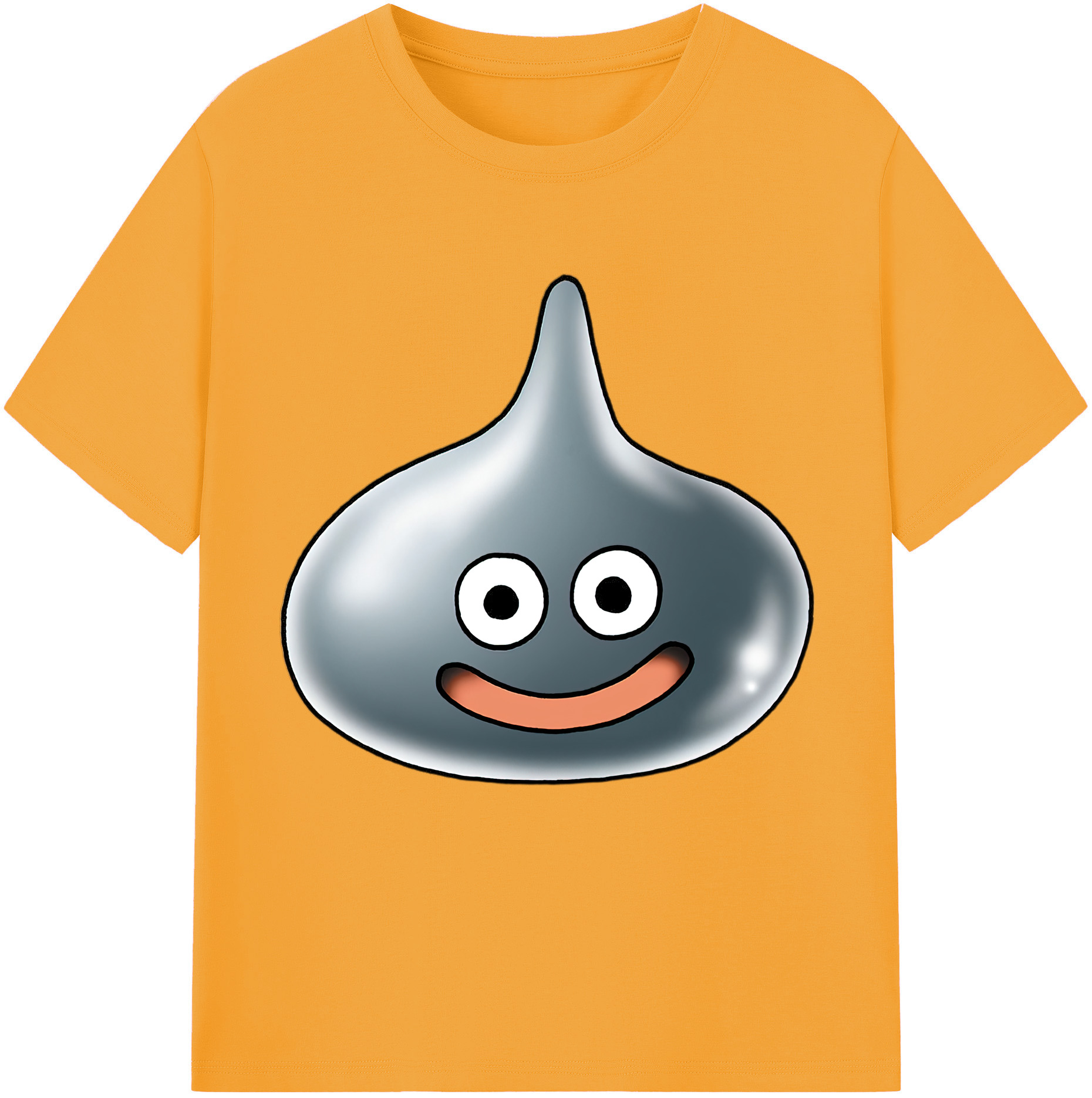 （画像用） ドラゴンクエスト Doragon Kuesuto Dragon Quest 綿100％半袖Tシャツ（フロントプリント）
