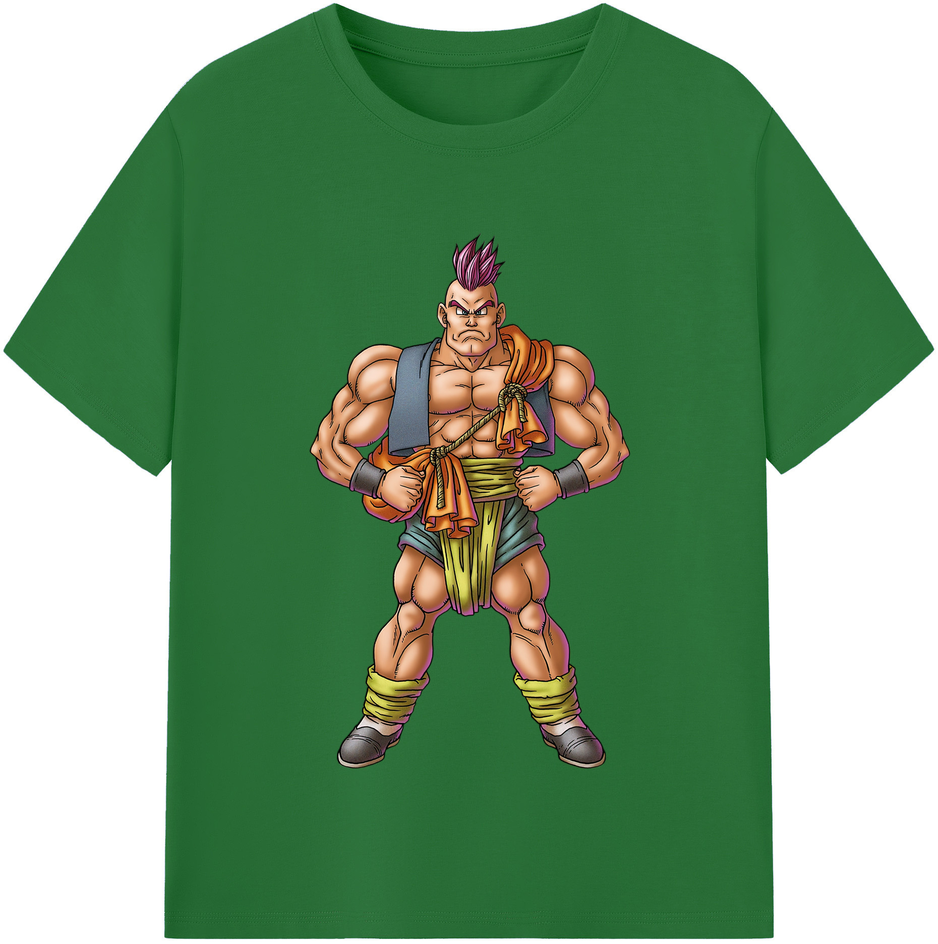 （画像用） ドラゴンクエスト Doragon Kuesuto Dragon Quest 綿100％半袖Tシャツ（フロントプリント）