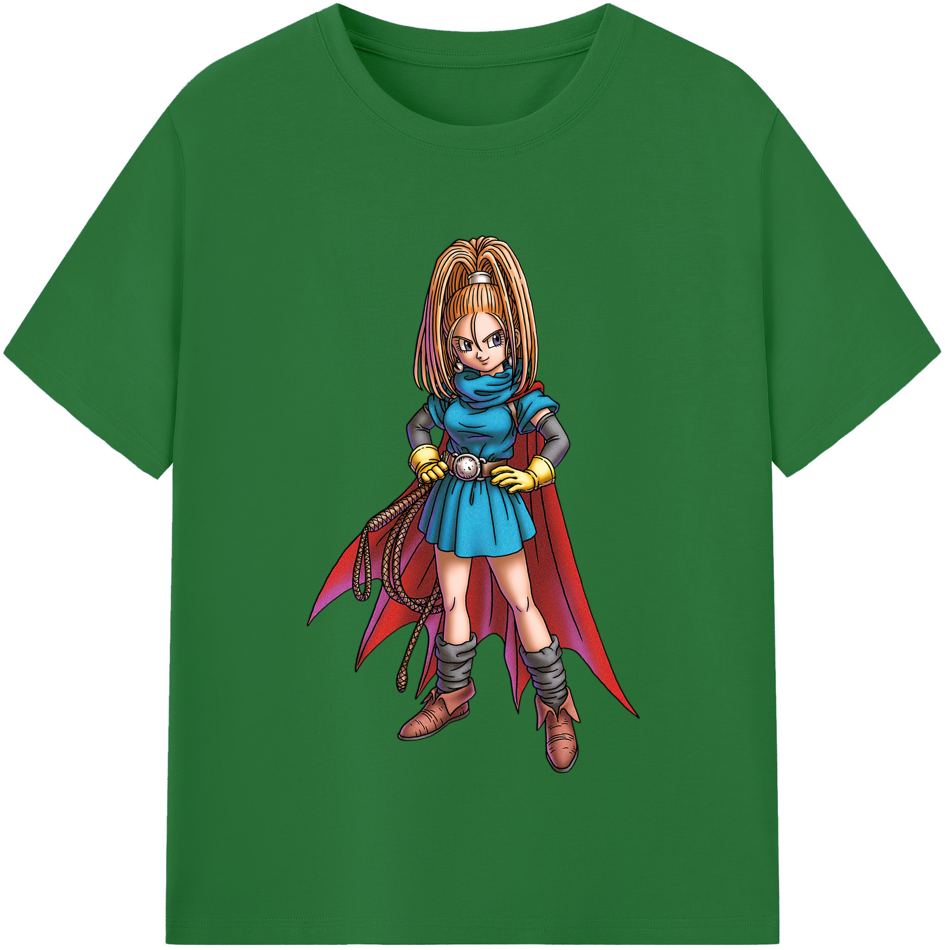 （画像用） ドラゴンクエスト Doragon Kuesuto Dragon Quest 綿100％半袖Tシャツ（フロントプリント）
