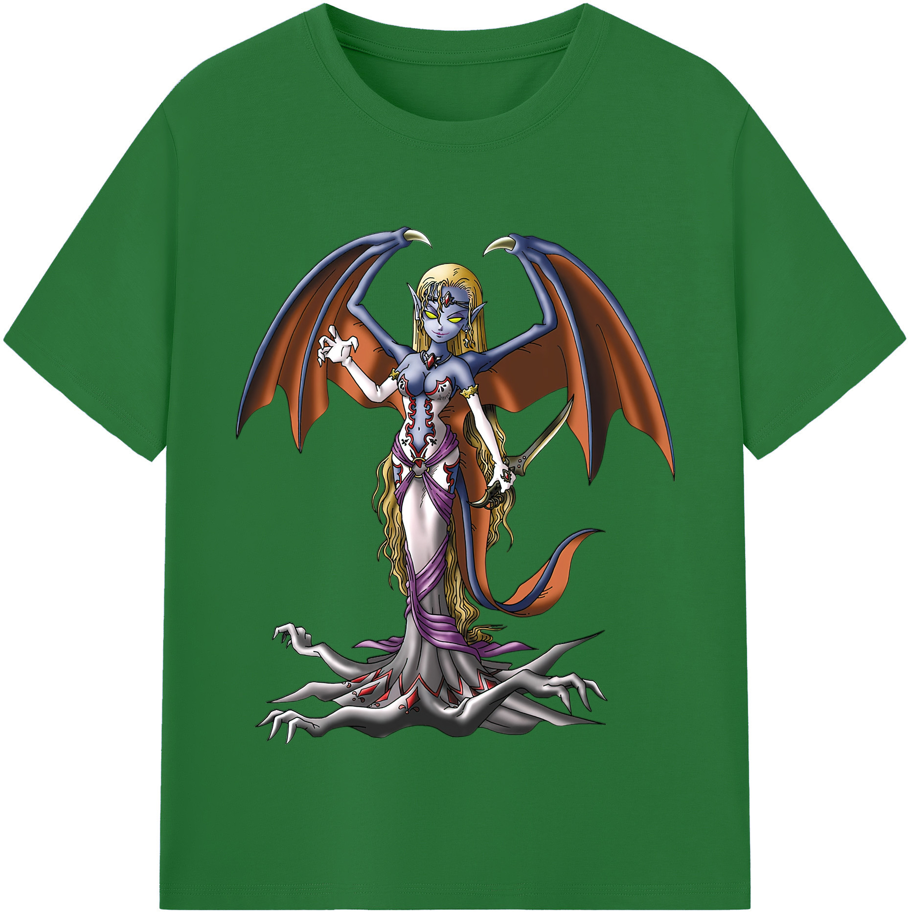 （画像用） ドラゴンクエスト Doragon Kuesuto Dragon Quest 綿100％半袖Tシャツ（フロントプリント）