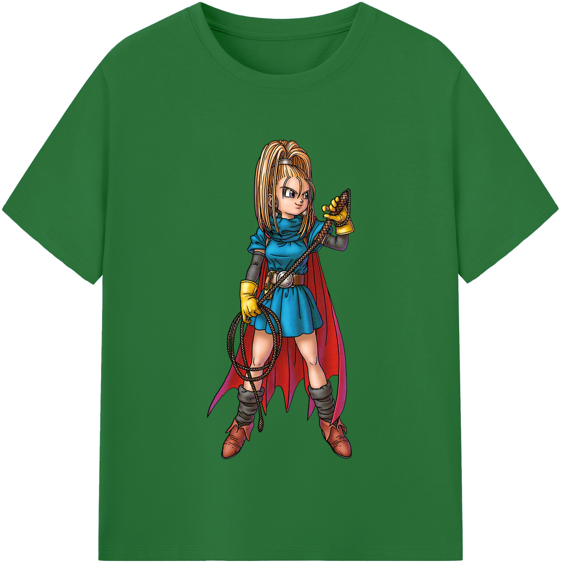 （画像用） ドラゴンクエスト Doragon Kuesuto Dragon Quest 綿100％半袖Tシャツ（フロントプリント）
