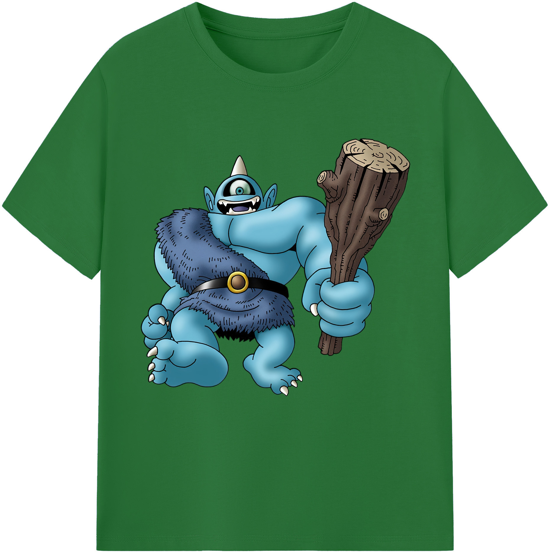 （画像用） ドラゴンクエスト Doragon Kuesuto Dragon Quest 綿100％半袖Tシャツ（フロントプリント）