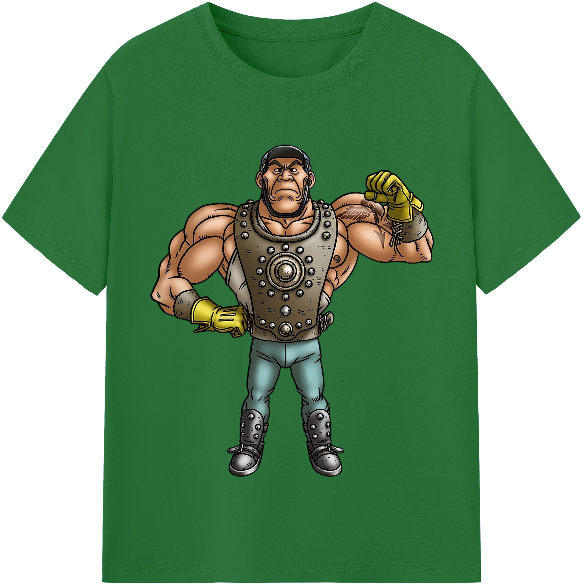 （画像用） ドラゴンクエスト Doragon Kuesuto Dragon Quest 綿100％半袖Tシャツ（フロントプリント）