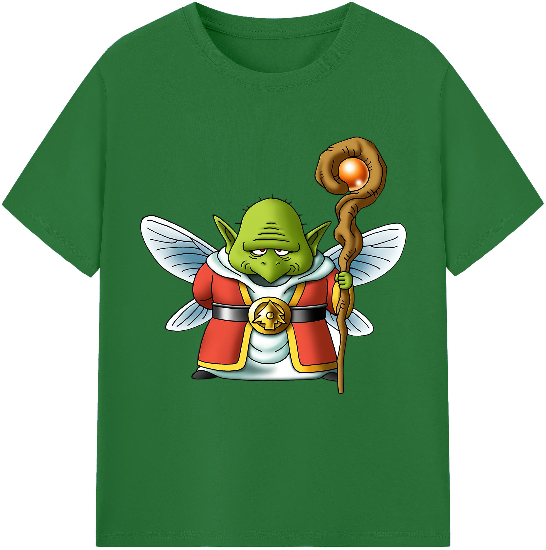 （画像用） ドラゴンクエスト Doragon Kuesuto Dragon Quest 綿100％半袖Tシャツ（フロントプリント）