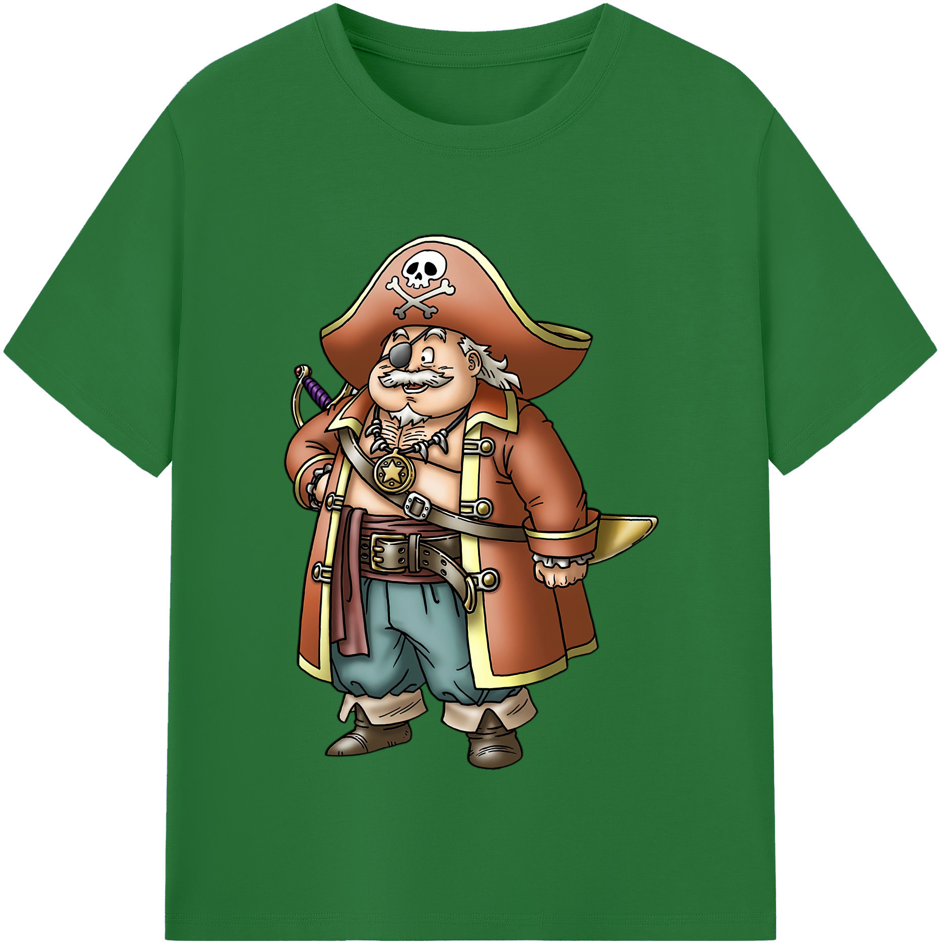 （画像用） ドラゴンクエスト Doragon Kuesuto Dragon Quest 綿100％半袖Tシャツ（フロントプリント）