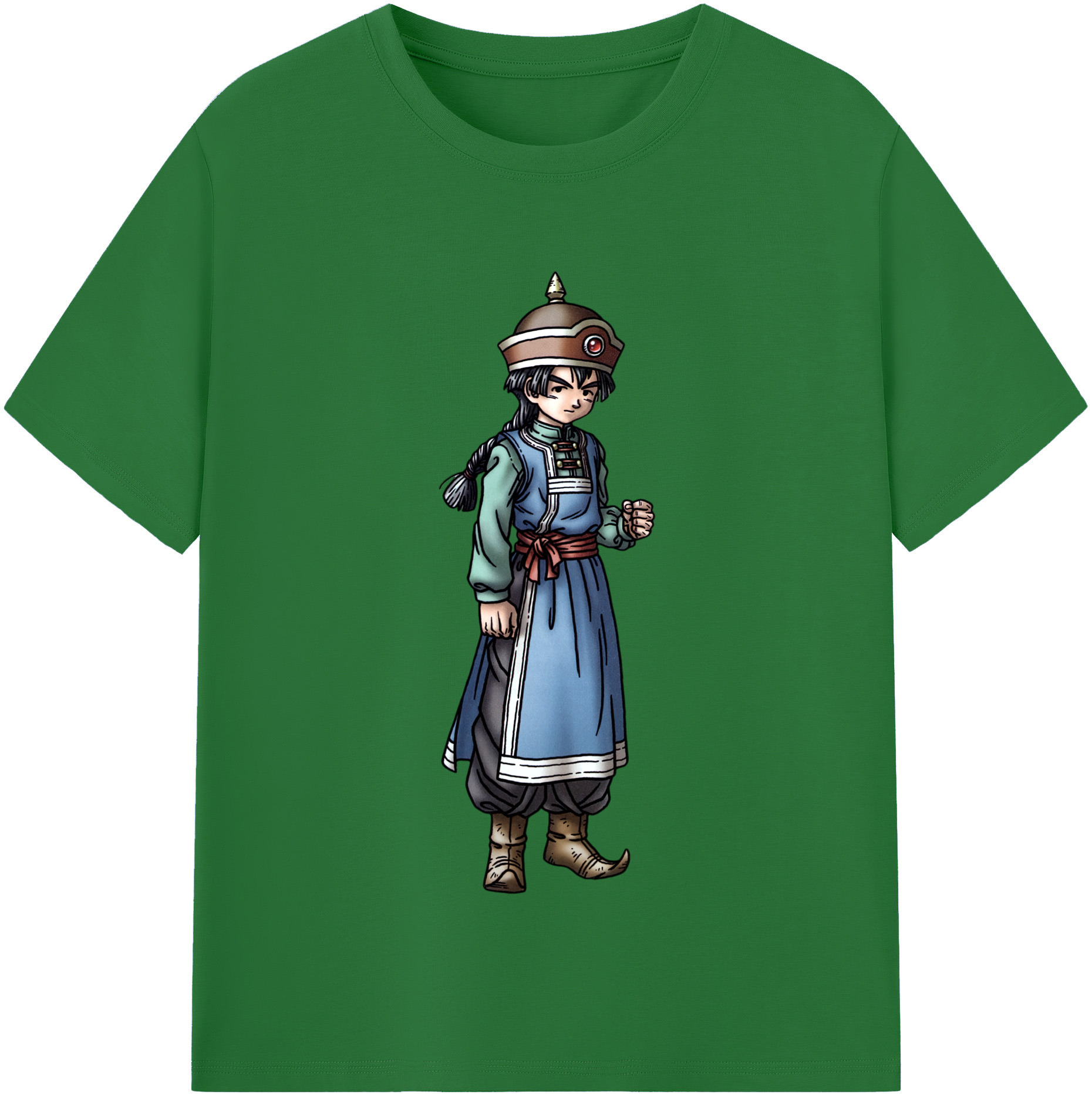 （画像用） ドラゴンクエスト Doragon Kuesuto Dragon Quest 綿100％半袖Tシャツ（フロントプリント）