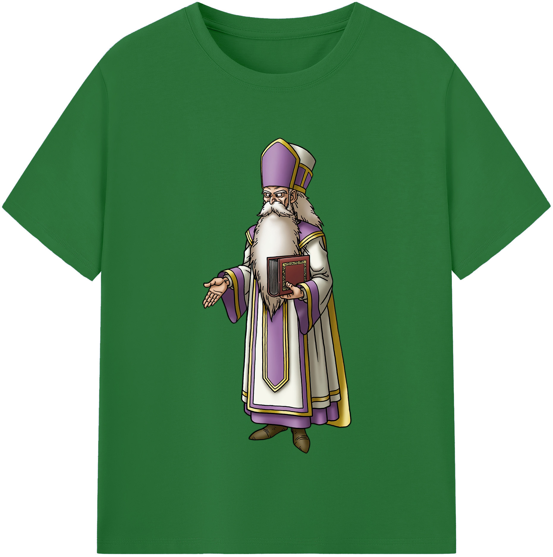 （画像用） ドラゴンクエスト Doragon Kuesuto Dragon Quest 綿100％半袖Tシャツ（フロントプリント）