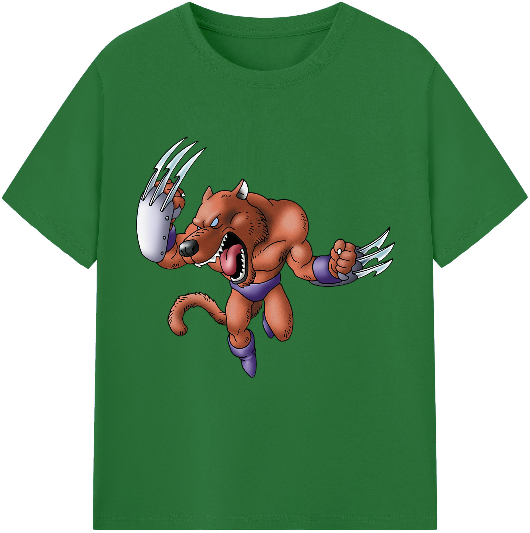（画像用） ドラゴンクエスト Doragon Kuesuto Dragon Quest 綿100％半袖Tシャツ（フロントプリント）