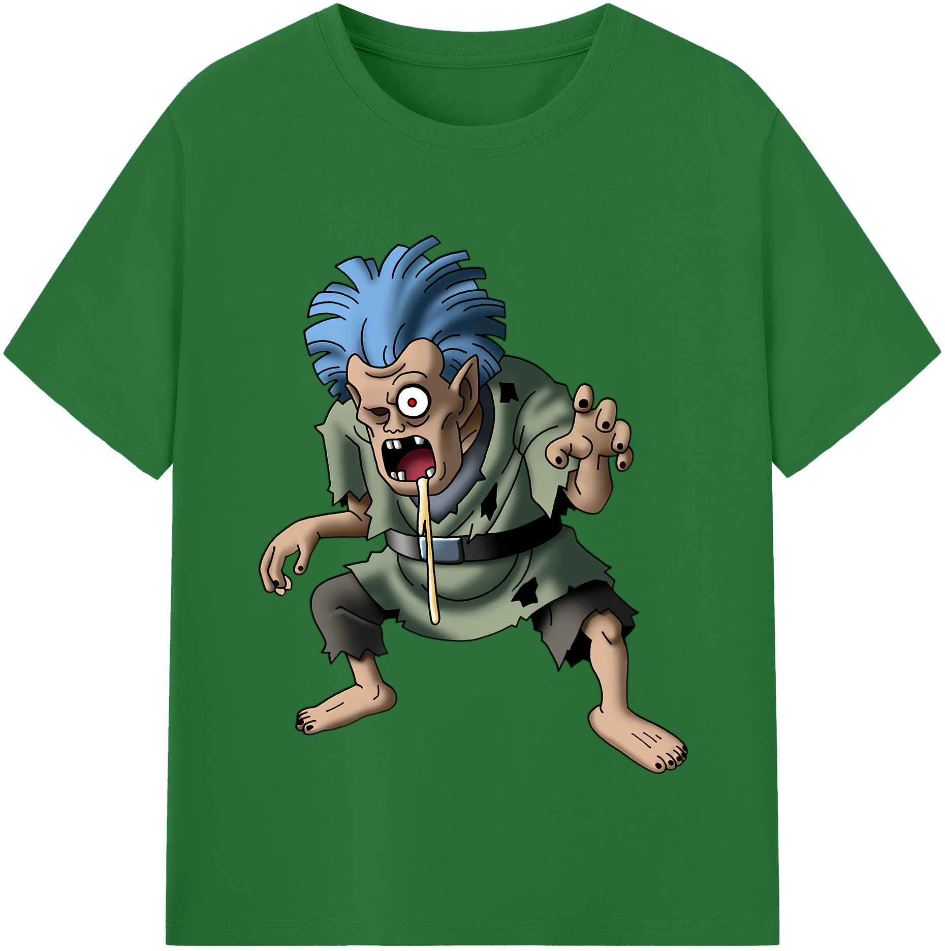 （画像用） ドラゴンクエスト Doragon Kuesuto Dragon Quest 綿100％半袖Tシャツ（フロントプリント）