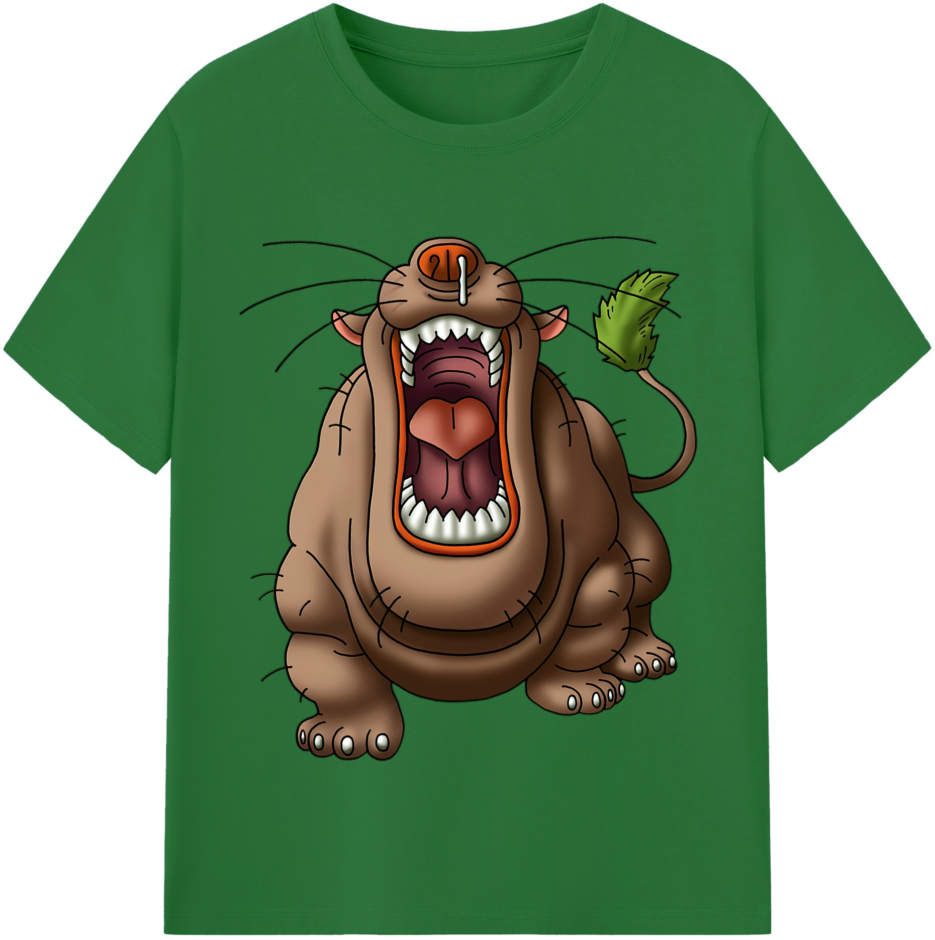（画像用） ドラゴンクエスト Doragon Kuesuto Dragon Quest 綿100％半袖Tシャツ（フロントプリント）
