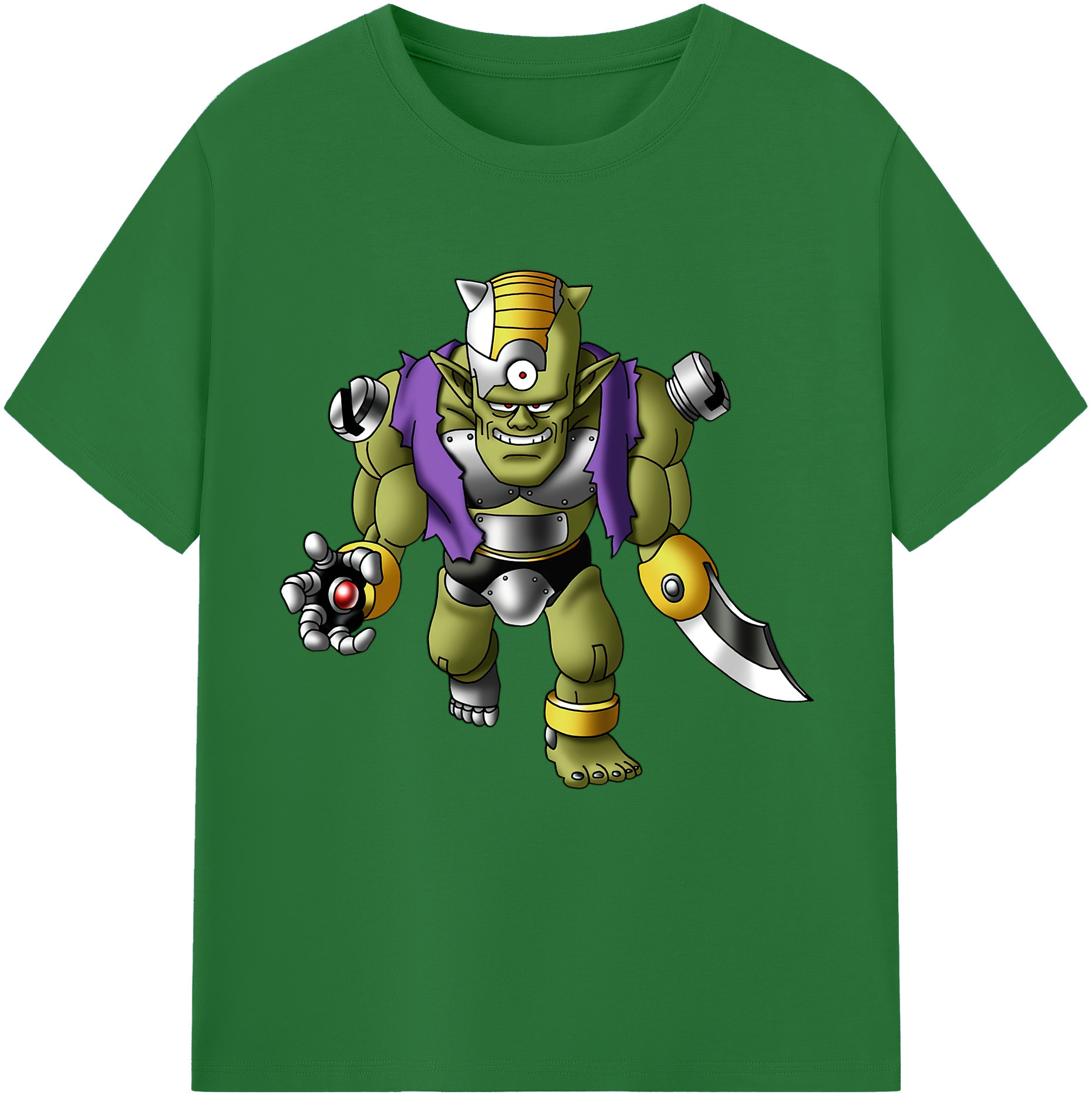 （画像用） ドラゴンクエスト Doragon Kuesuto Dragon Quest 綿100％半袖Tシャツ（フロントプリント）