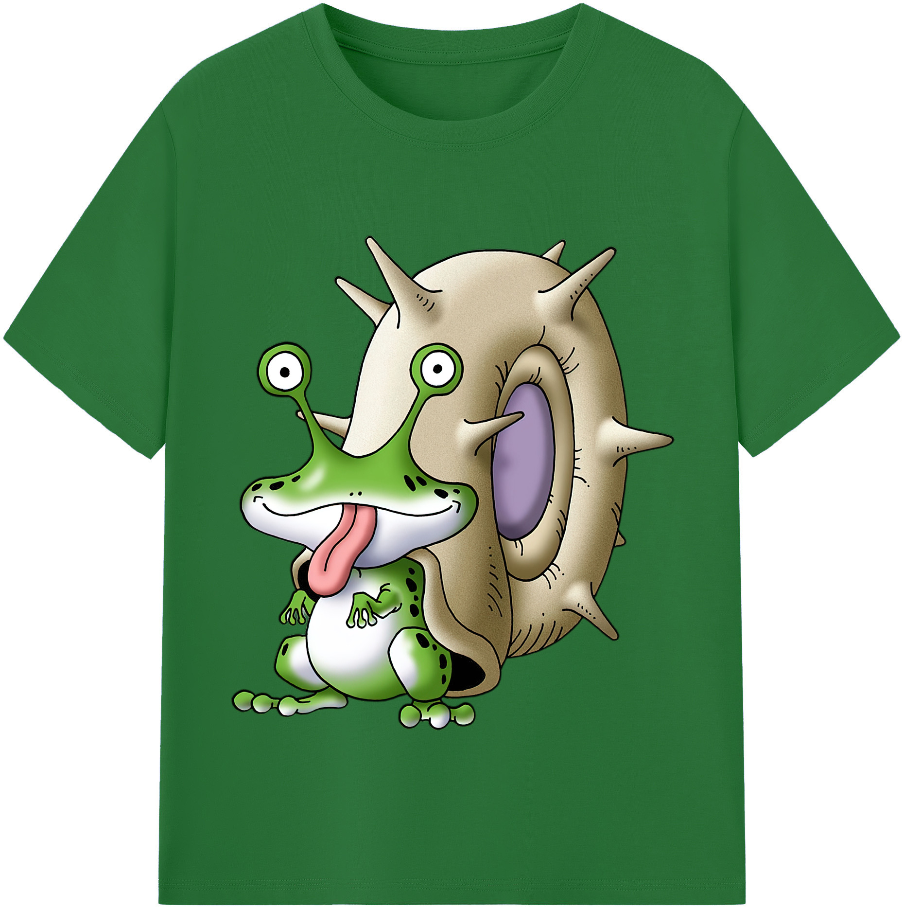 （画像用） ドラゴンクエスト Doragon Kuesuto Dragon Quest 綿100％半袖Tシャツ（フロントプリント）