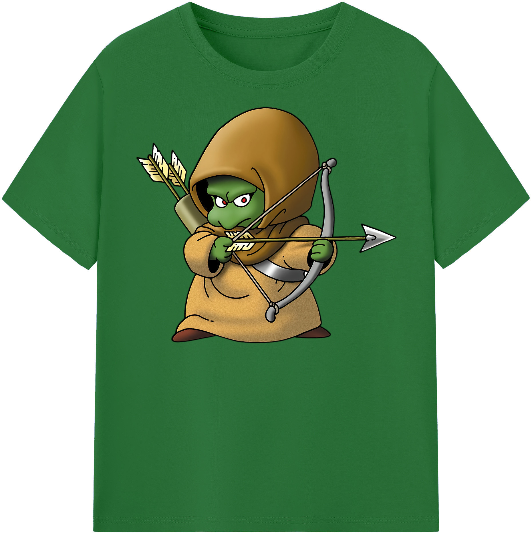 （画像用） ドラゴンクエスト Doragon Kuesuto Dragon Quest 綿100％半袖Tシャツ（フロントプリント）