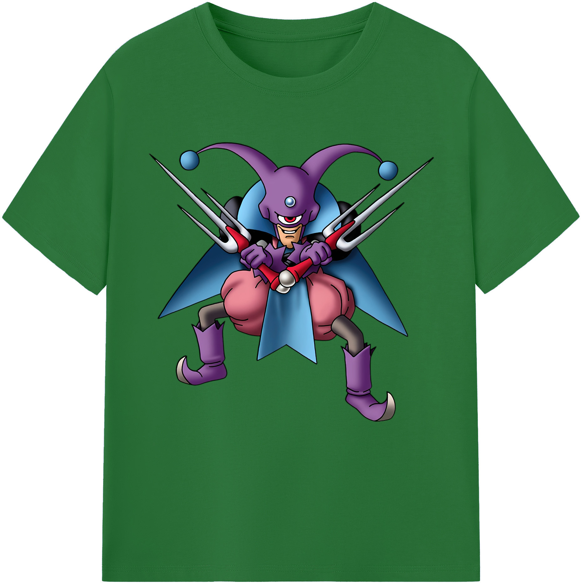 （画像用） ドラゴンクエスト Doragon Kuesuto Dragon Quest 綿100％半袖Tシャツ（フロントプリント）