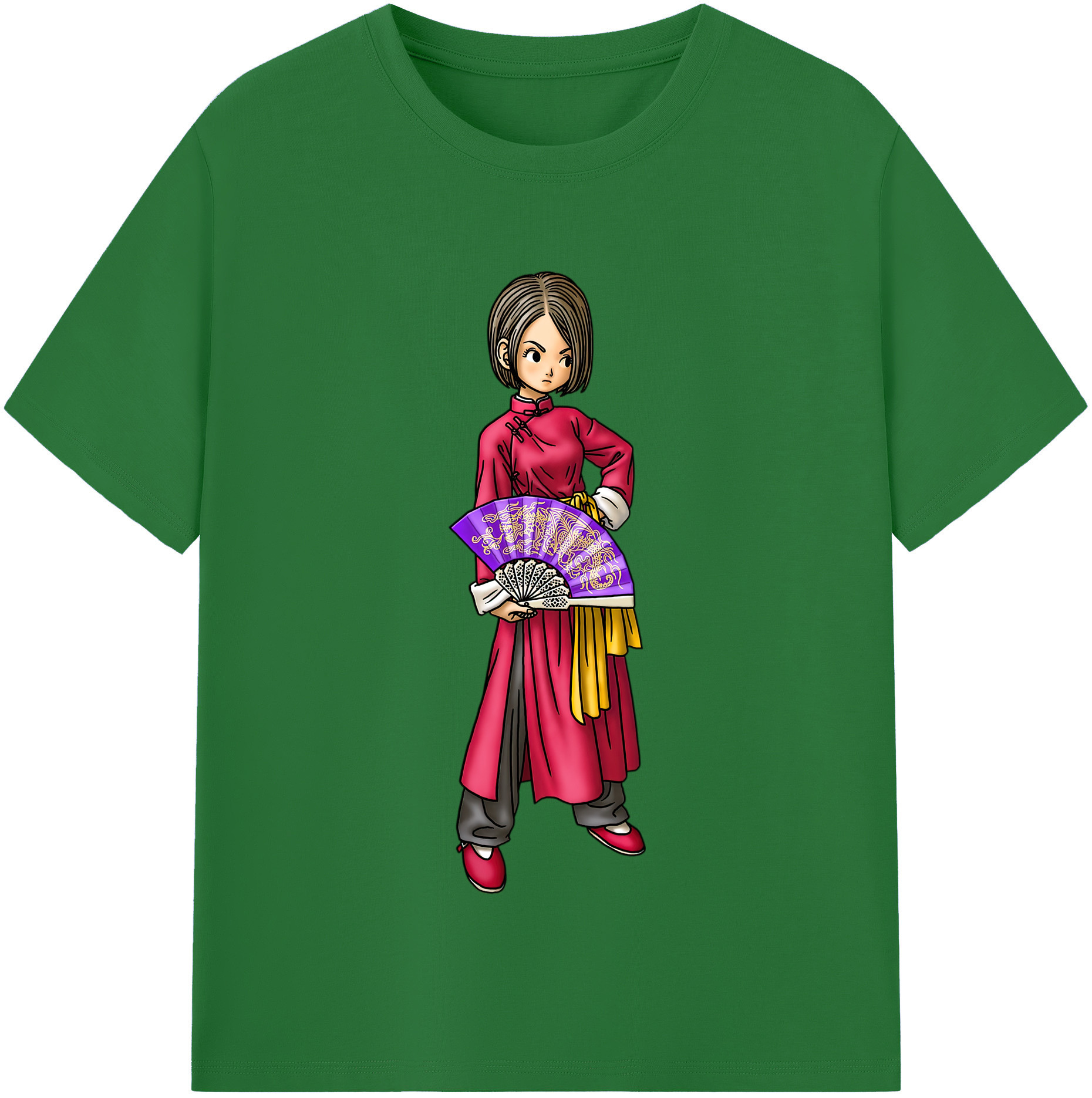 （画像用） ドラゴンクエスト Doragon Kuesuto Dragon Quest 綿100％半袖Tシャツ（フロントプリント）