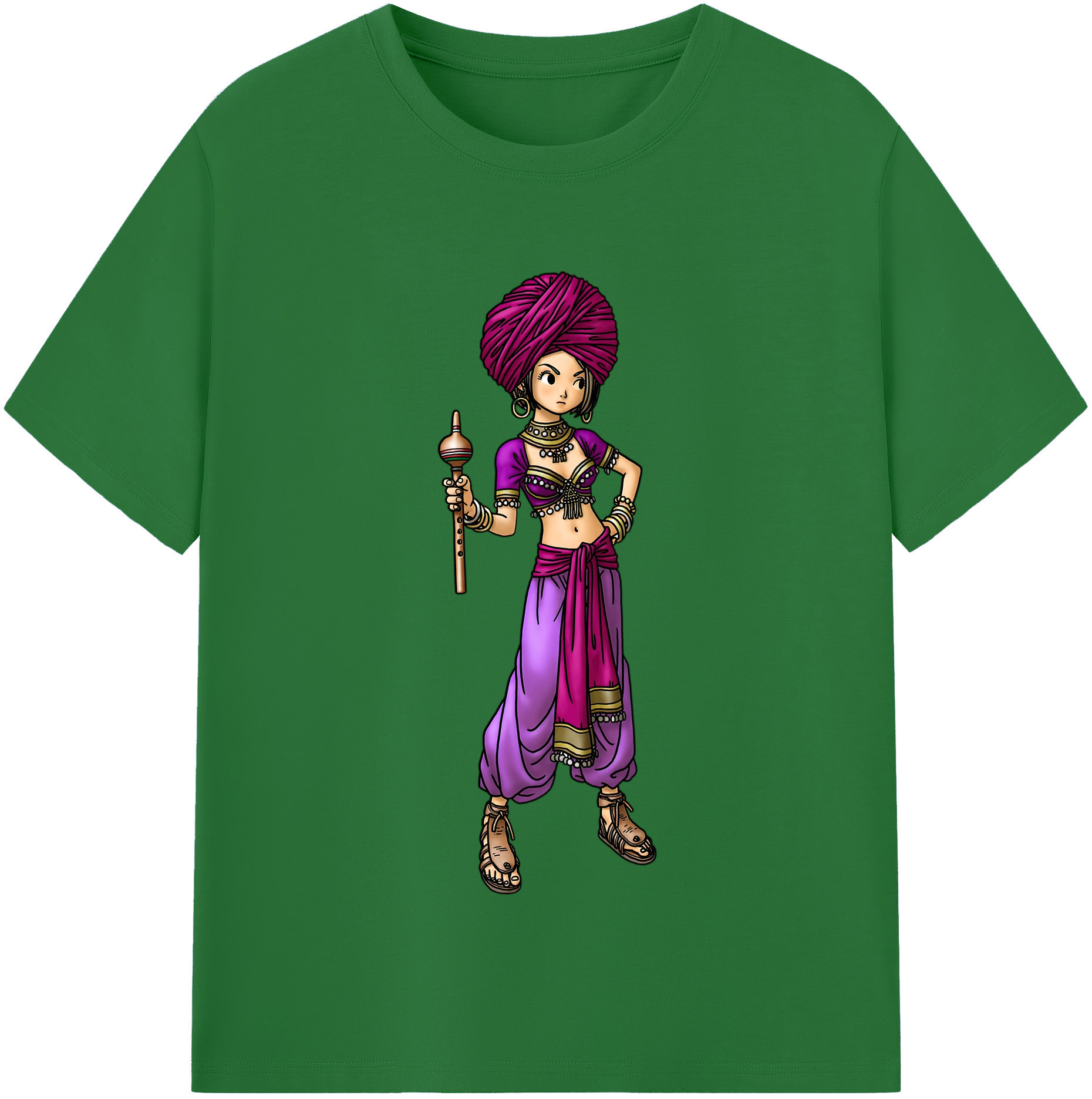 （画像用） ドラゴンクエスト Doragon Kuesuto Dragon Quest 綿100％半袖Tシャツ（フロントプリント）