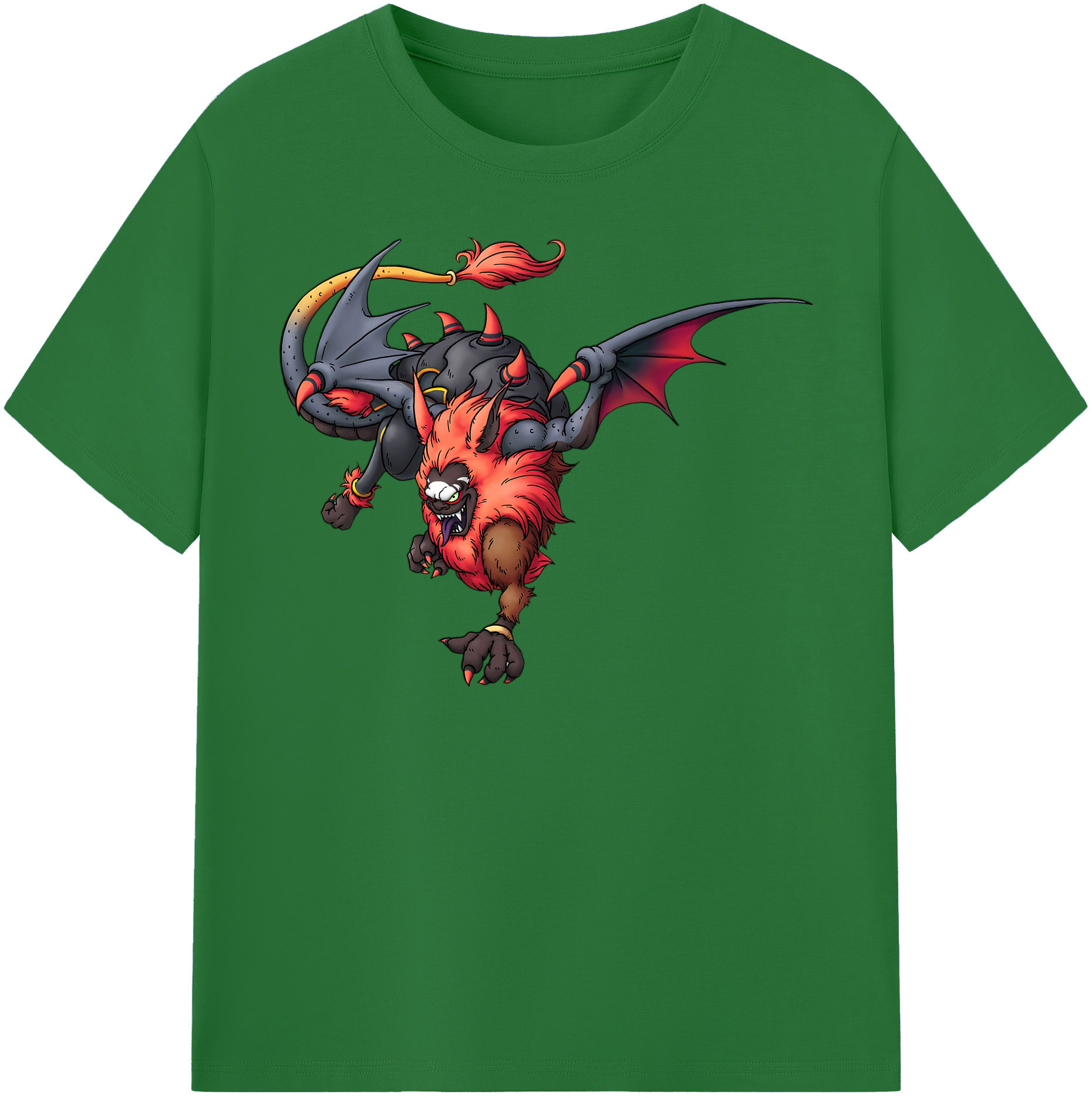 （画像用） ドラゴンクエスト Doragon Kuesuto Dragon Quest 綿100％半袖Tシャツ（フロントプリント）