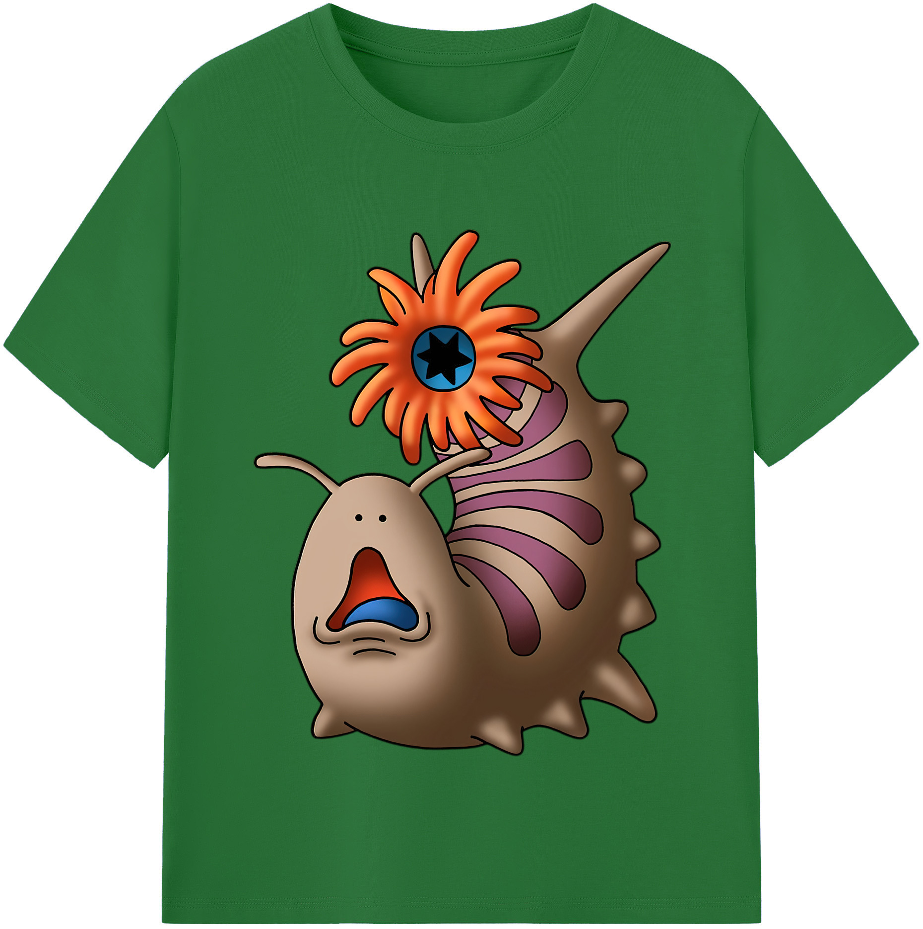 （画像用） ドラゴンクエスト Doragon Kuesuto Dragon Quest 綿100％半袖Tシャツ（フロントプリント）