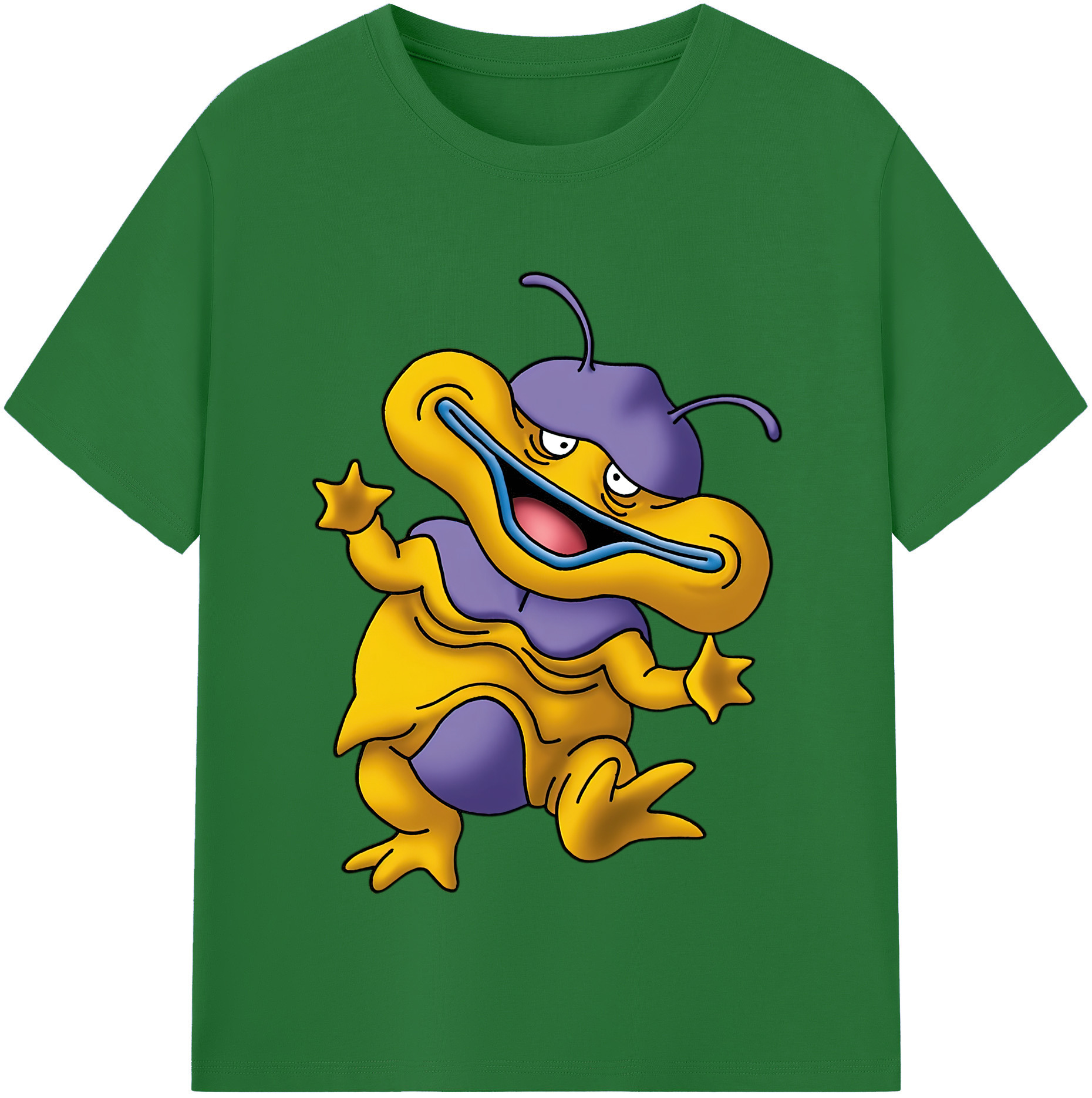 （画像用） ドラゴンクエスト Doragon Kuesuto Dragon Quest 綿100％半袖Tシャツ（フロントプリント）