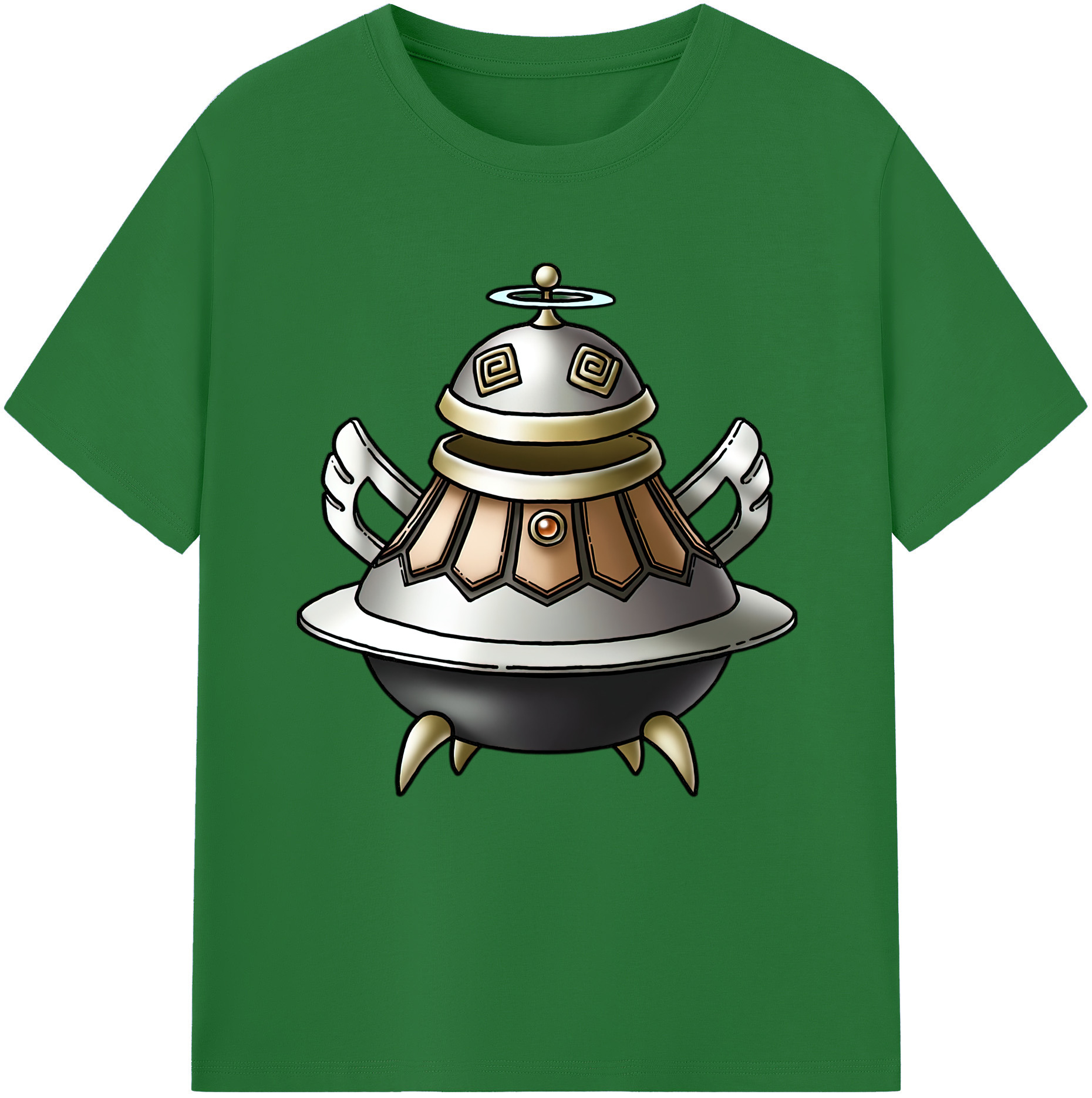 （画像用） ドラゴンクエスト Doragon Kuesuto Dragon Quest 綿100％半袖Tシャツ（フロントプリント）