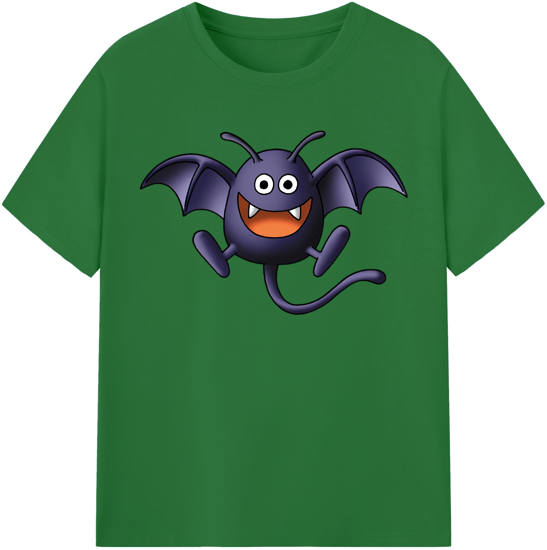（画像用） ドラゴンクエスト Doragon Kuesuto Dragon Quest 綿100％半袖Tシャツ（フロントプリント）