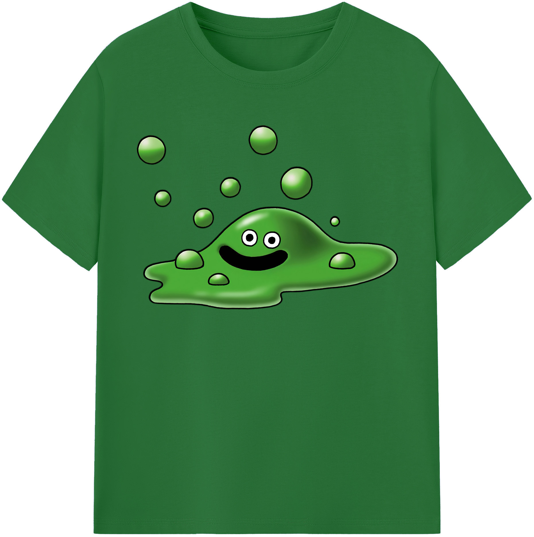 （画像用） ドラゴンクエスト Doragon Kuesuto Dragon Quest 綿100％半袖Tシャツ（フロントプリント）