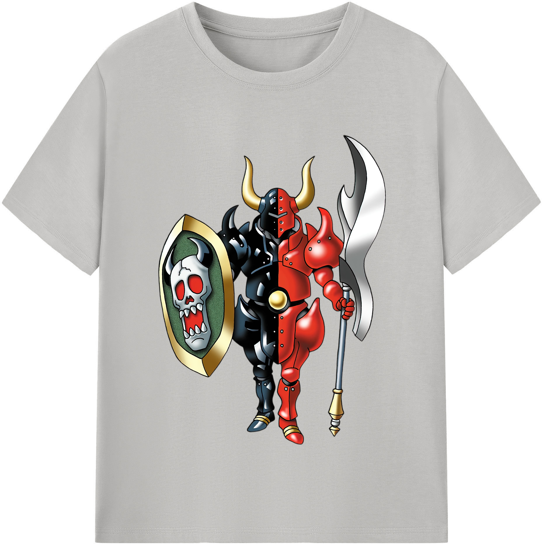 （画像用） ドラゴンクエスト Doragon Kuesuto Dragon Quest 綿100％半袖Tシャツ（フロントプリント）