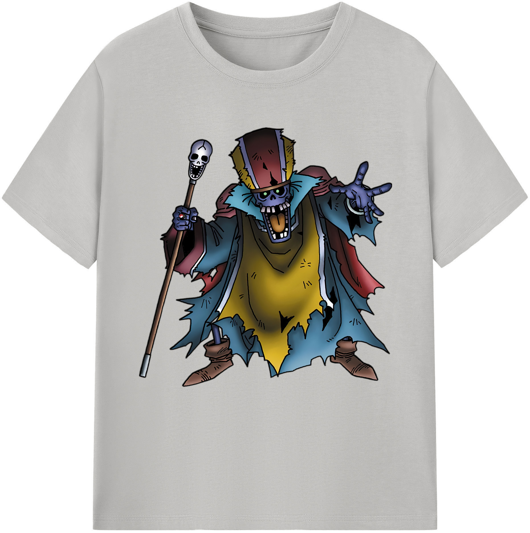 （画像用） ドラゴンクエスト Doragon Kuesuto Dragon Quest 綿100％半袖Tシャツ（フロントプリント）