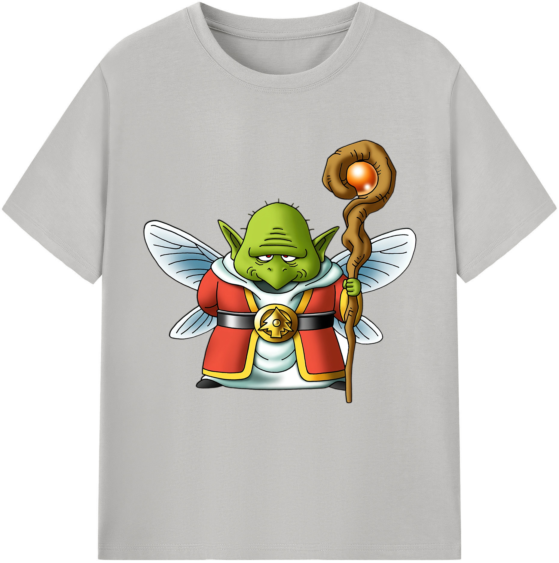 （画像用） ドラゴンクエスト Doragon Kuesuto Dragon Quest 綿100％半袖Tシャツ（フロントプリント）