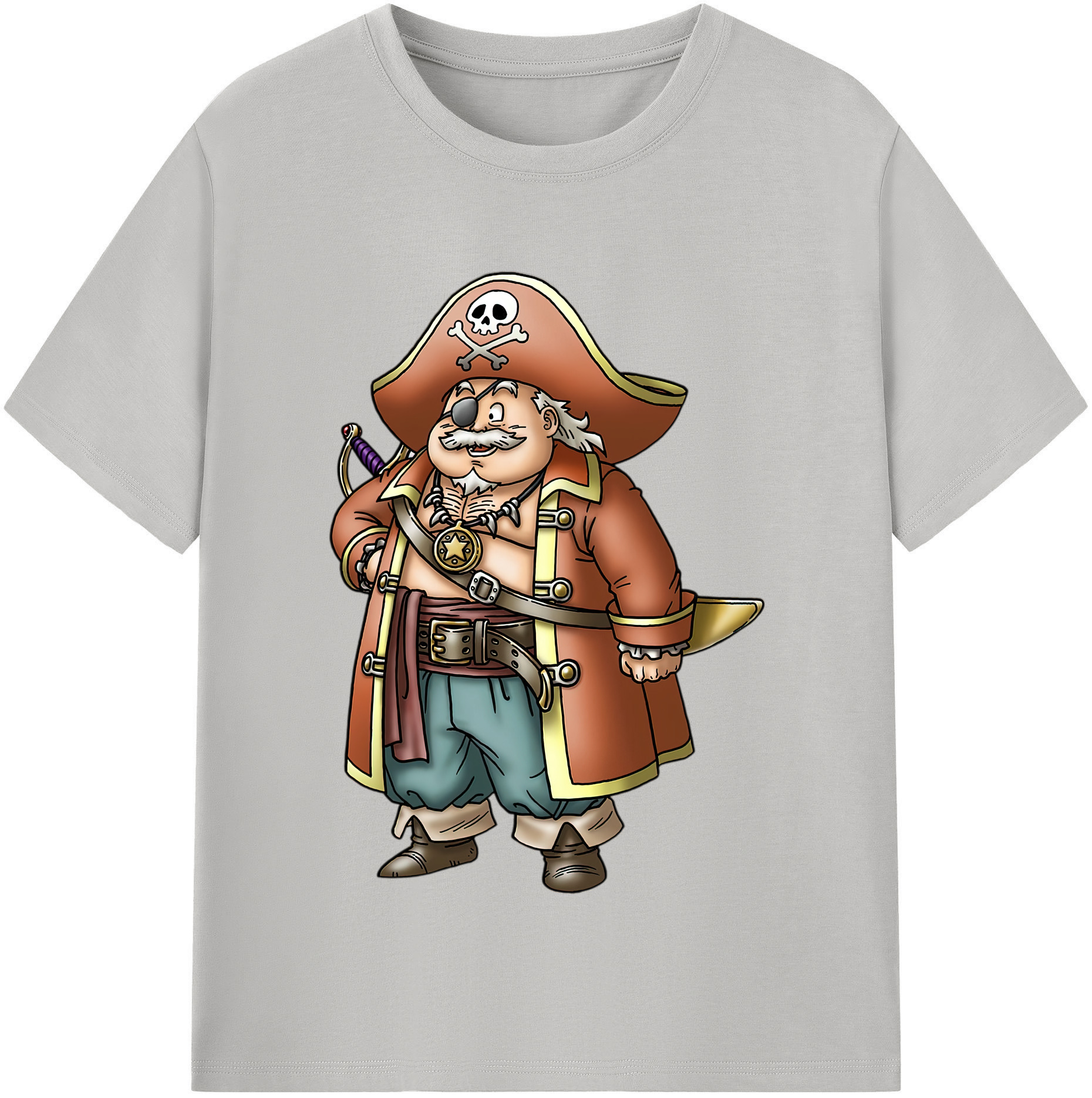 （画像用） ドラゴンクエスト Doragon Kuesuto Dragon Quest 綿100％半袖Tシャツ（フロントプリント）