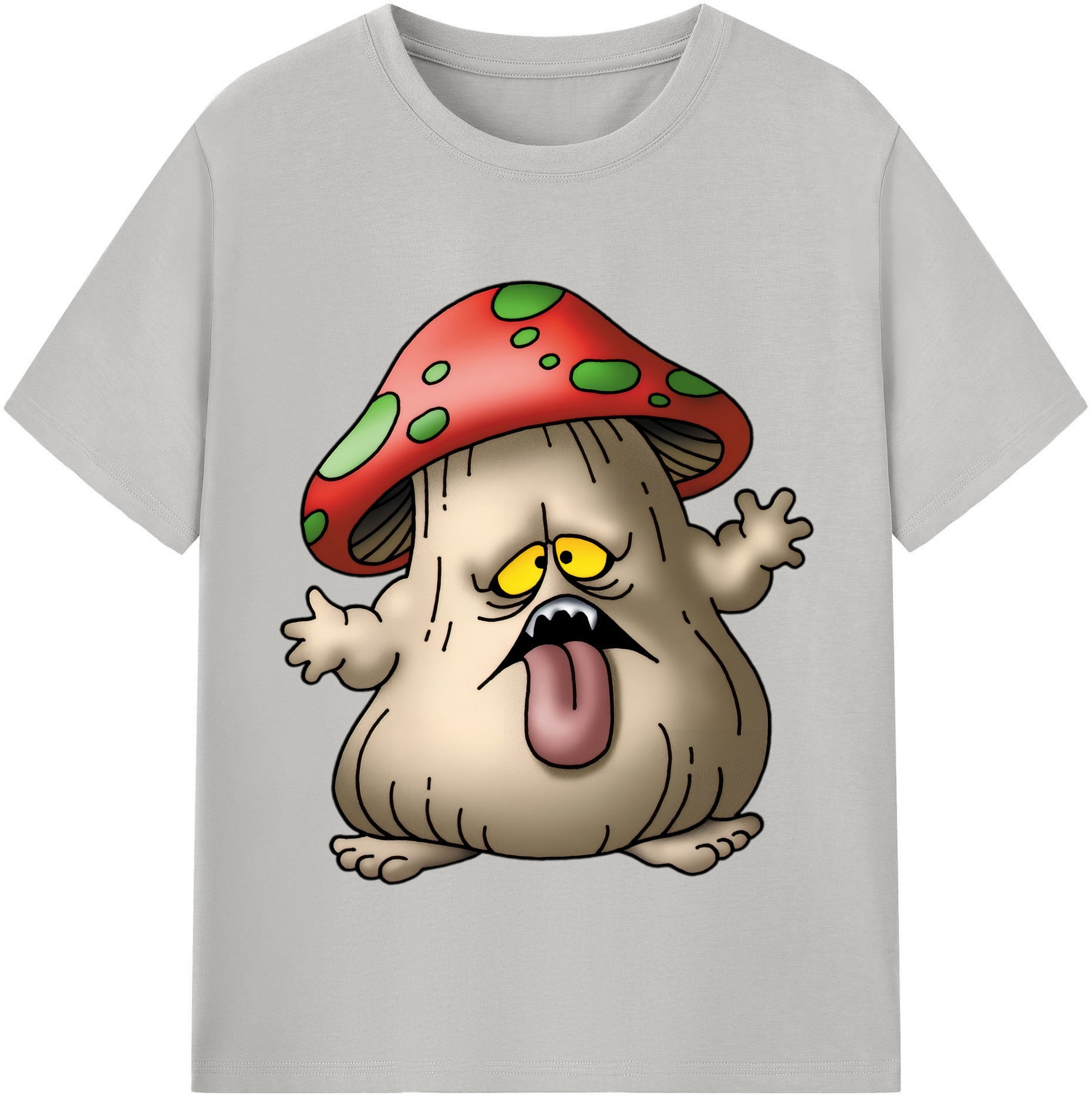 （画像用） ドラゴンクエスト Doragon Kuesuto Dragon Quest 綿100％半袖Tシャツ（フロントプリント）