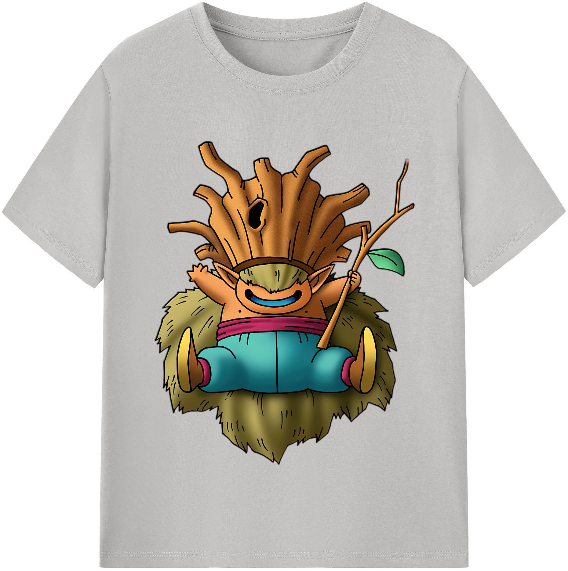 （画像用） ドラゴンクエスト Doragon Kuesuto Dragon Quest 綿100％半袖Tシャツ（フロントプリント）