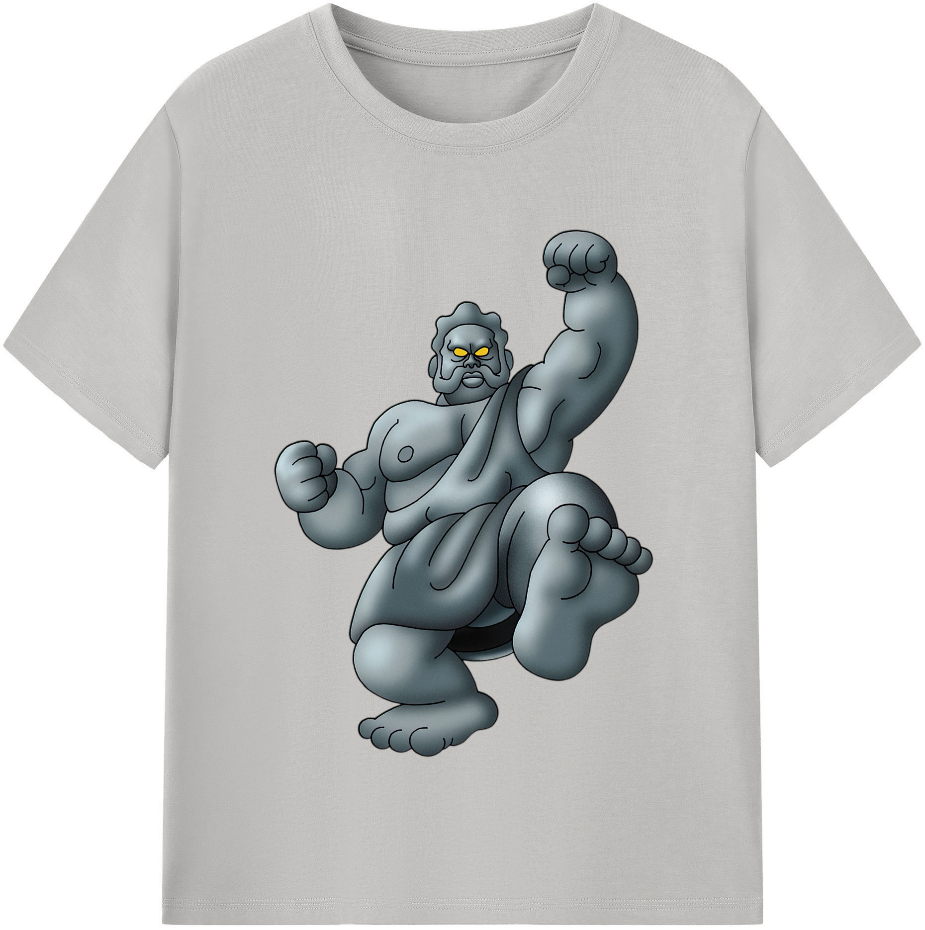 （画像用） ドラゴンクエスト Doragon Kuesuto Dragon Quest 綿100％半袖Tシャツ（フロントプリント）