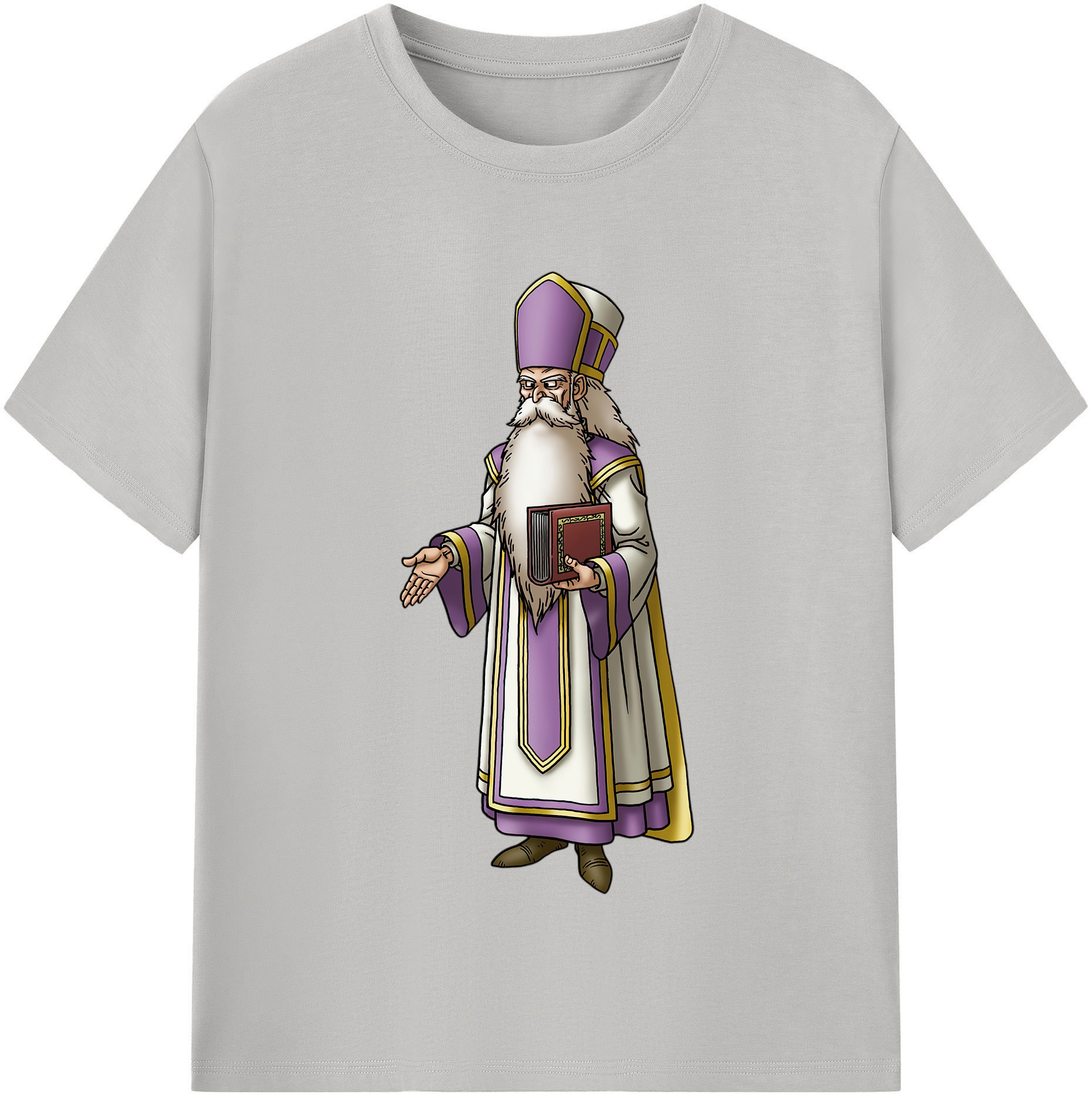 （画像用） ドラゴンクエスト Doragon Kuesuto Dragon Quest 綿100％半袖Tシャツ（フロントプリント）