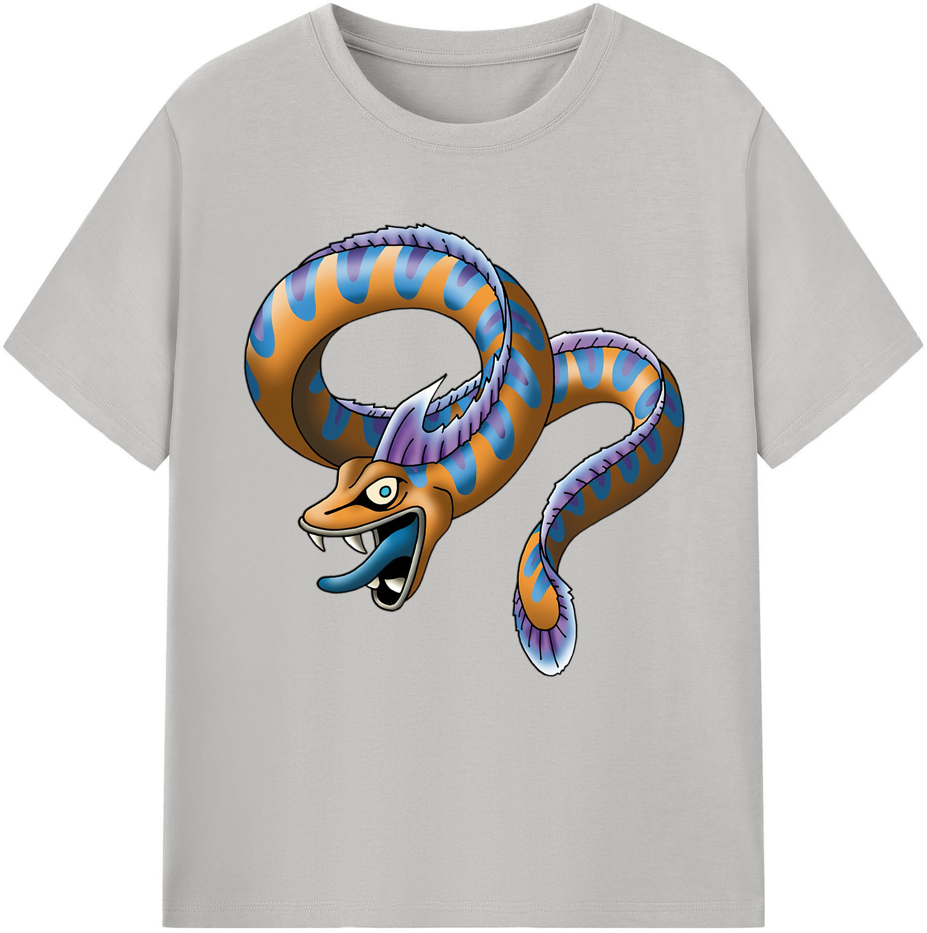 （画像用） ドラゴンクエスト Doragon Kuesuto Dragon Quest 綿100％半袖Tシャツ（フロントプリント）