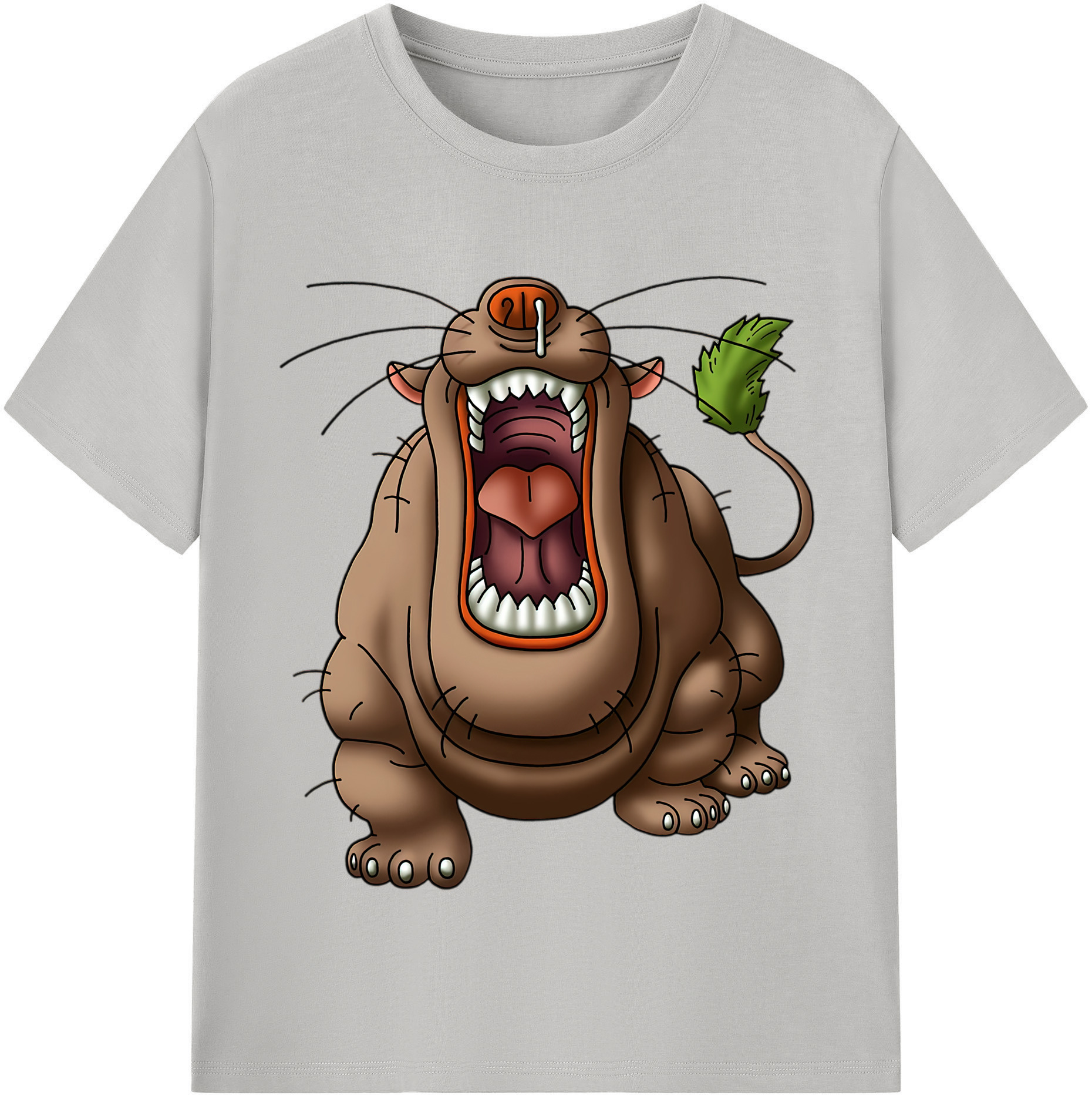 （画像用） ドラゴンクエスト Doragon Kuesuto Dragon Quest 綿100％半袖Tシャツ（フロントプリント）