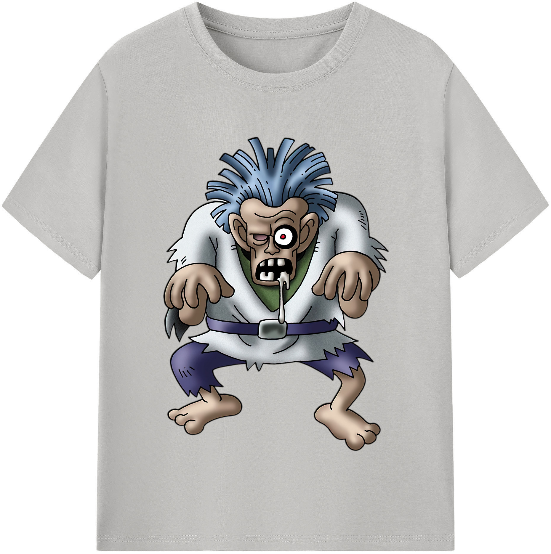 （画像用） ドラゴンクエスト Doragon Kuesuto Dragon Quest 綿100％半袖Tシャツ（フロントプリント）