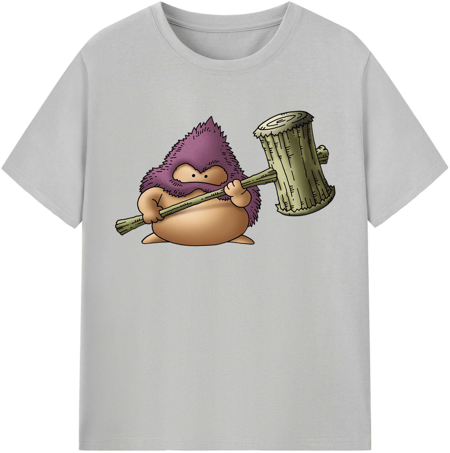 （画像用） ドラゴンクエスト Doragon Kuesuto Dragon Quest 綿100％半袖Tシャツ（フロントプリント）