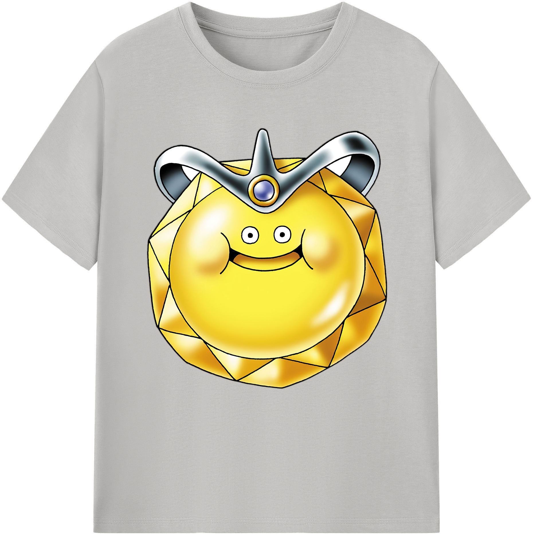 （画像用） ドラゴンクエスト Doragon Kuesuto Dragon Quest 綿100％半袖Tシャツ（フロントプリント）