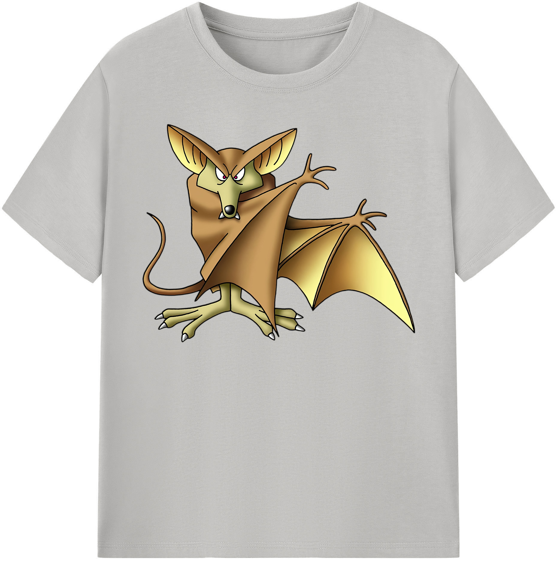 （画像用） ドラゴンクエスト Doragon Kuesuto Dragon Quest 綿100％半袖Tシャツ（フロントプリント）
