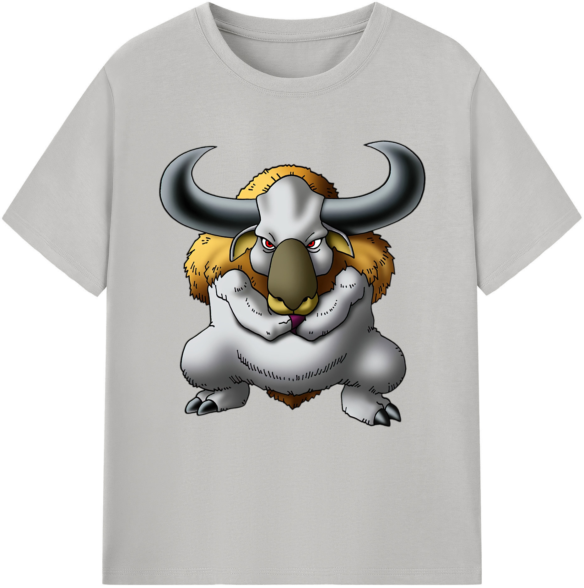 （画像用） ドラゴンクエスト Doragon Kuesuto Dragon Quest 綿100％半袖Tシャツ（フロントプリント）