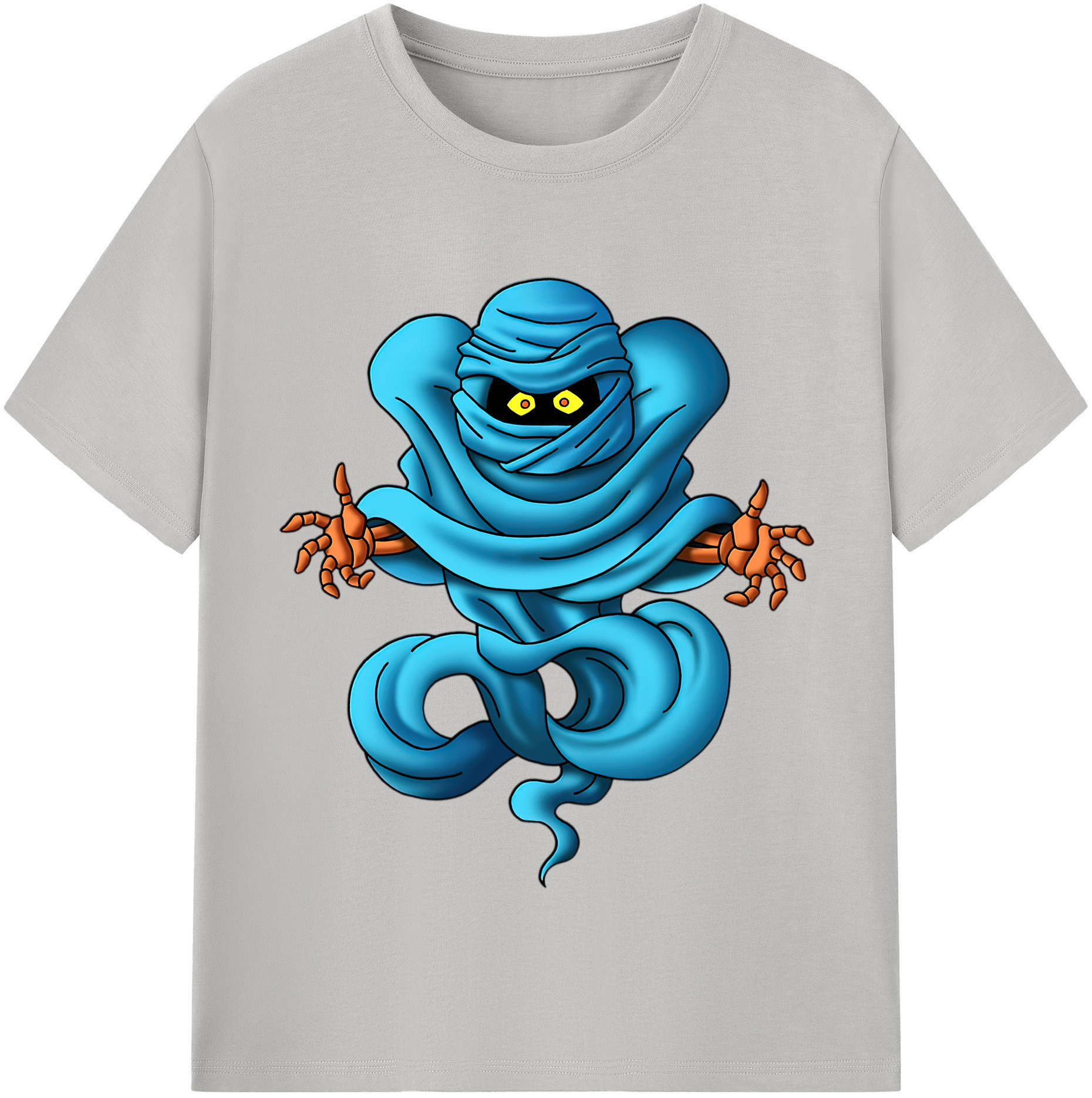 （画像用） ドラゴンクエスト Doragon Kuesuto Dragon Quest 綿100％半袖Tシャツ（フロントプリント）