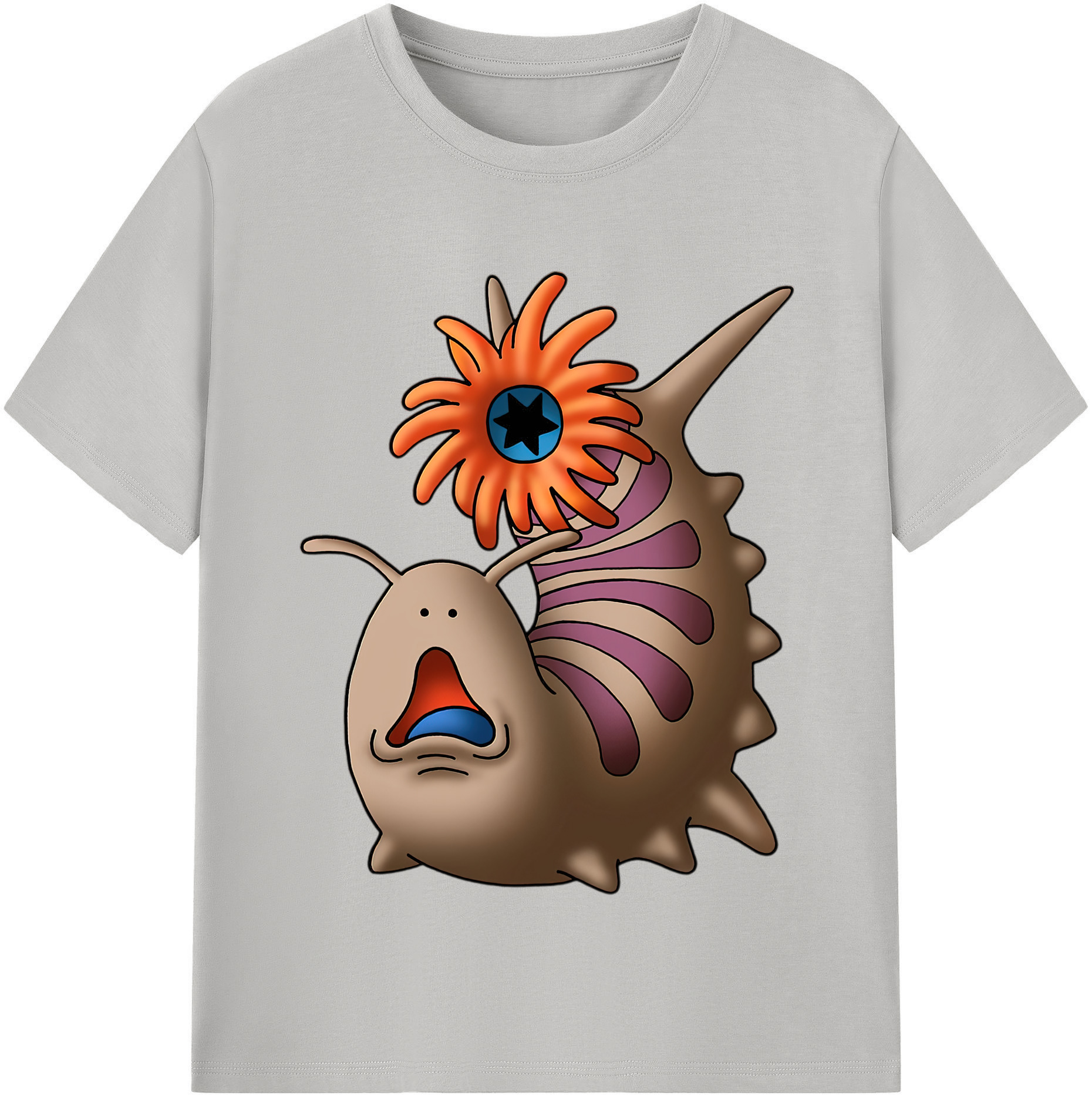（画像用） ドラゴンクエスト Doragon Kuesuto Dragon Quest 綿100％半袖Tシャツ（フロントプリント）