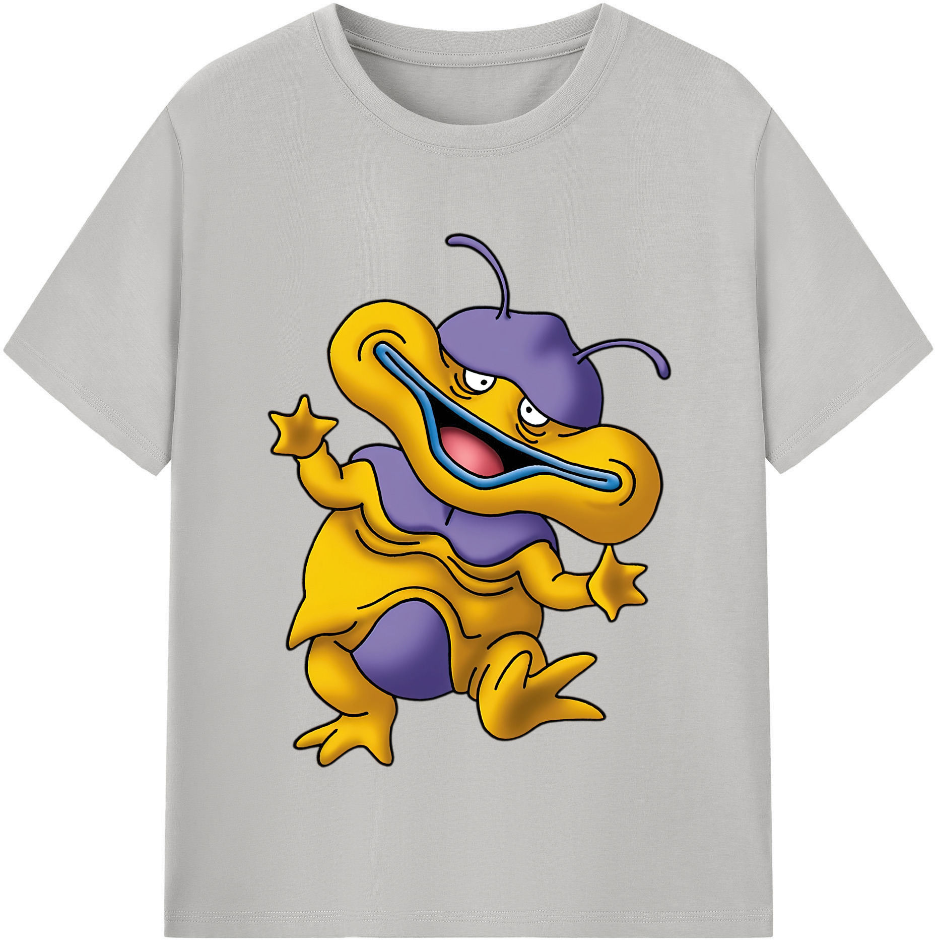 （画像用） ドラゴンクエスト Doragon Kuesuto Dragon Quest 綿100％半袖Tシャツ（フロントプリント）